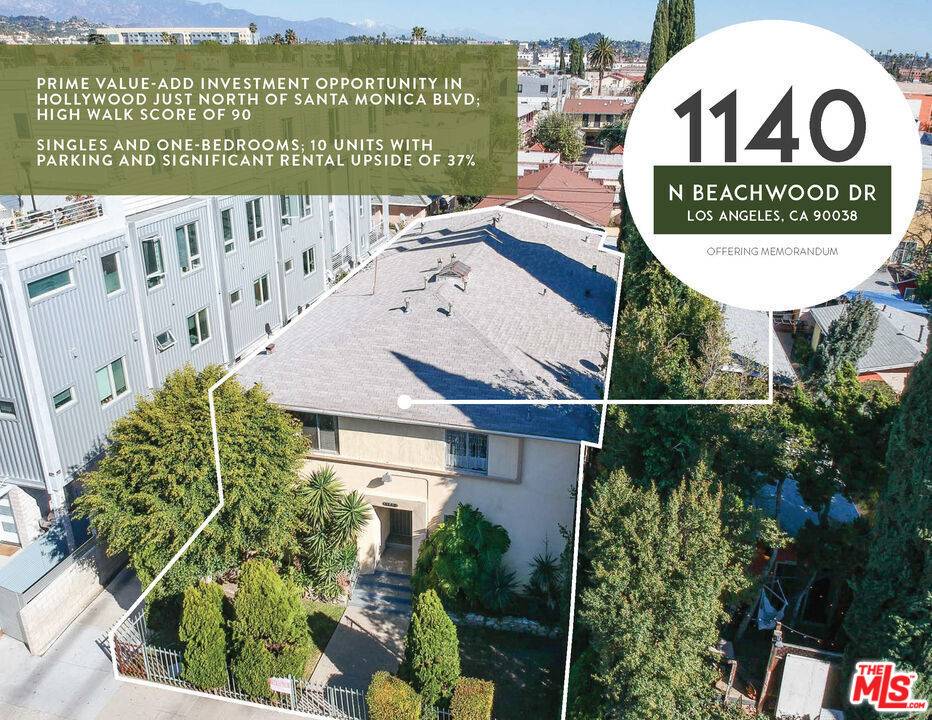 1140  N Beachwood Dr 2BR Hancock Park La