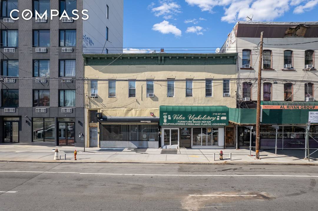 Prime Development Opportunity 50 Frontage on Atlantic Avenue in Brooklyn 2825 2827 Atlantic Avenue are two adjoining buildings built currently as 2 story mixed use buildings and includes a connected ...