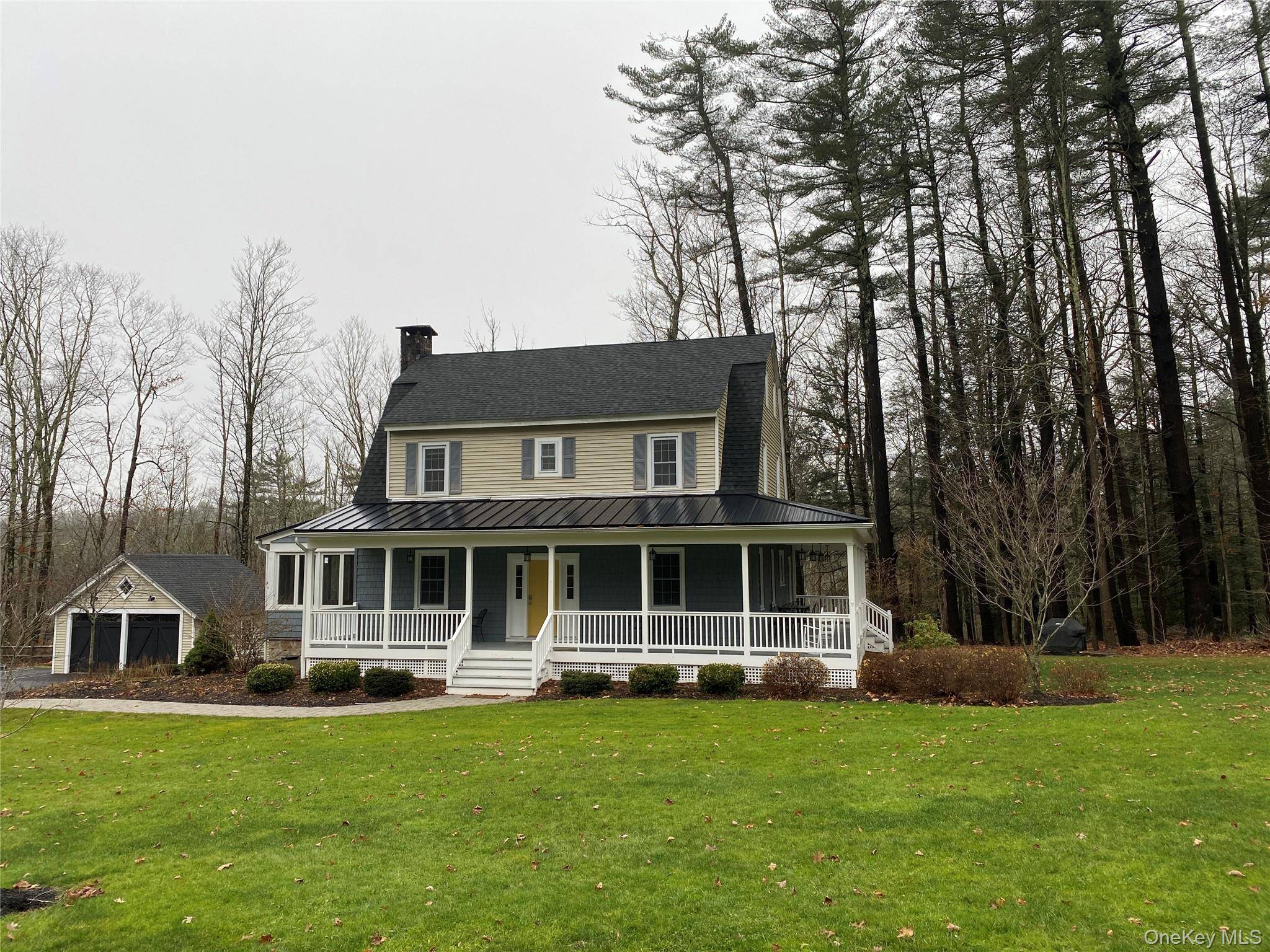 Whether you are looking for a year round home or a weekend getaway, this stately circa 1940s classic center hall colonial is your perfect choice.