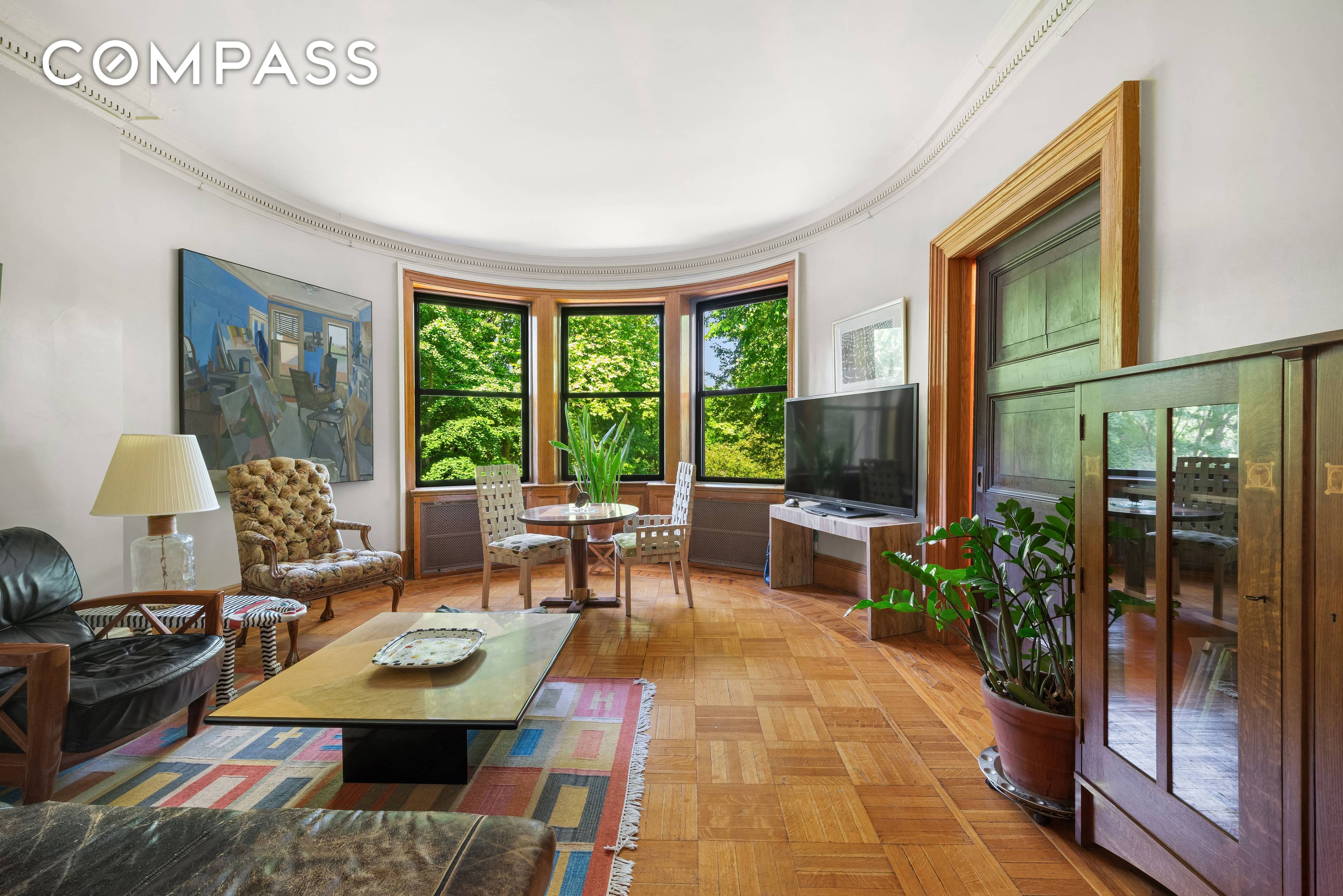 PICTURE THIS If you are enchanted by a Parisian apartment experience, consider this lovely co op in Manhattan, a two bedroom duplex, located in a former historic Beaux Art mansion.