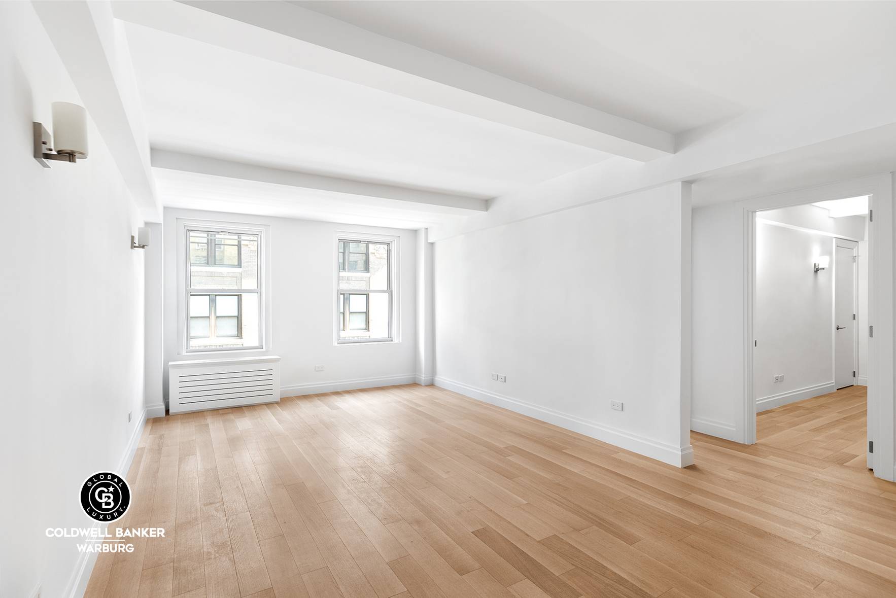 No Board approval is required for this two bedroom, one and one half bathroom brand newly renovated apartment in a white glove pre war building designed by famed architect Emery ...