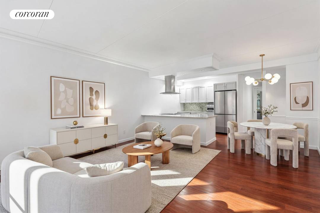 Discover an iconic West Village sanctuary an exceptionally spacious one bedroom residence with private outdoor space, soaring ceilings, and a dream location on one of the neighborhood's most storied blocks.