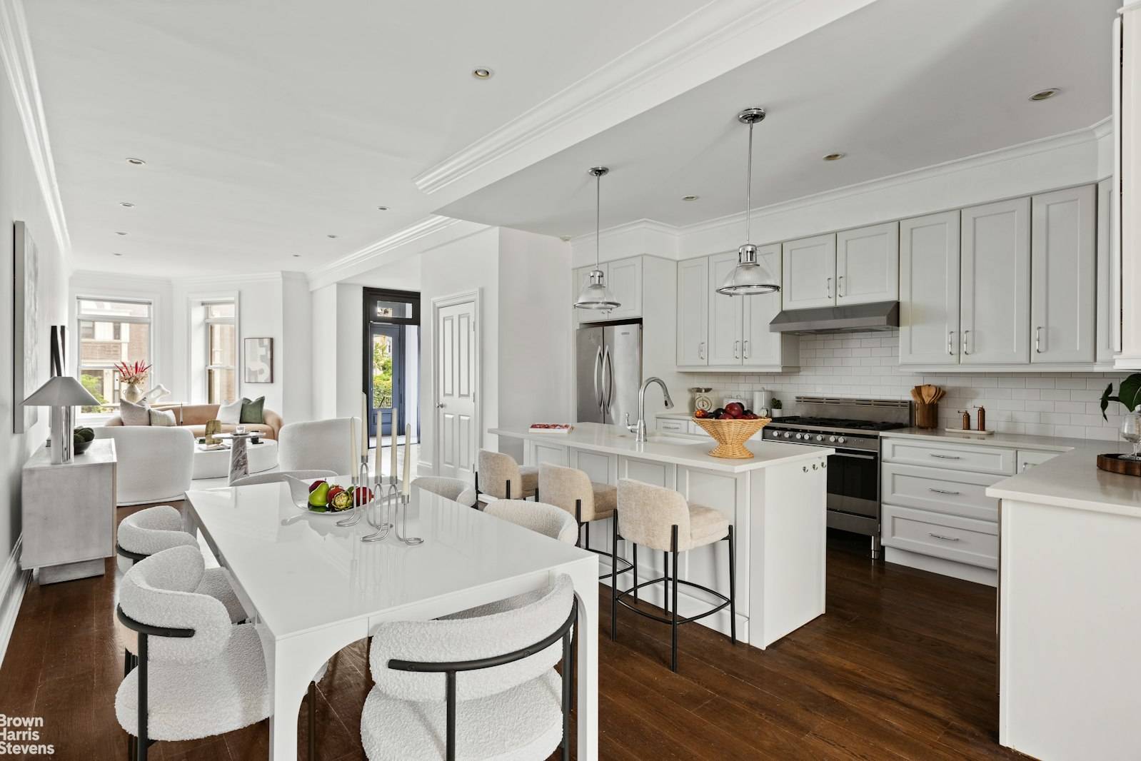 Perfectly situated on a charming tree lined block in the Crown Heights Historic District, 1148 Sterling Place is a beautifully finished two family brownstone offering expansive living, modern comforts, and ...