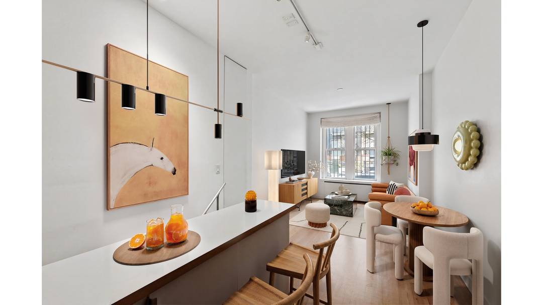 Welcome to Apartment 1 at 633 East 11th Street, a distinctive East Village duplex that blends style, function, and comfort across two thoughtfully designed levels.