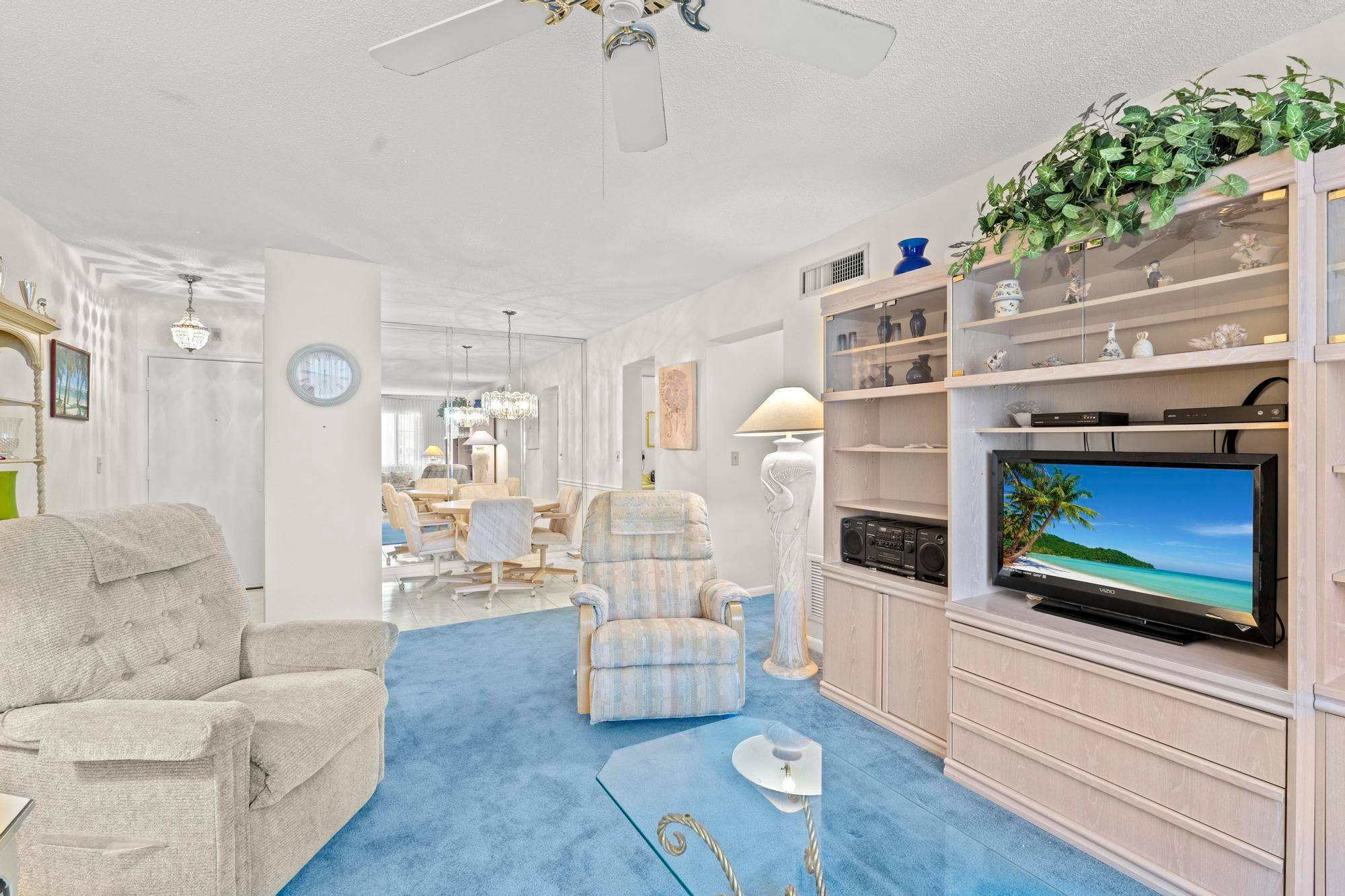 NO ASSESMENTS ! Lovely, so fascinating, fully furnished, highly desirable the 1st floor Large 2 bed FULL 2 bath apartment just waiting for its new lucky homeowner.