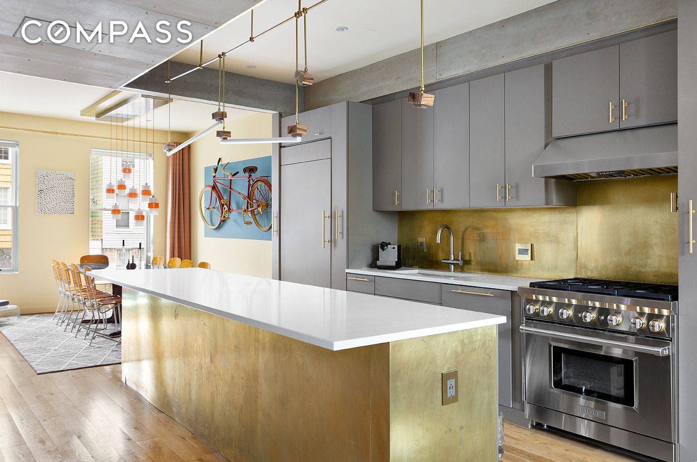 Experience unparalleled sophistication in this meticulously renovated townhouse in the vibrant heart of Williamsburg.