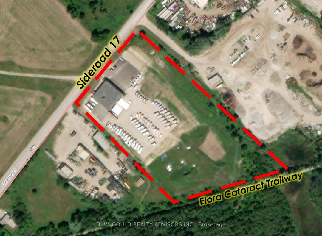 8752 sf Industrial Commercial Multi unit building in Erin, including 1, 200 sf Office space, on 7.