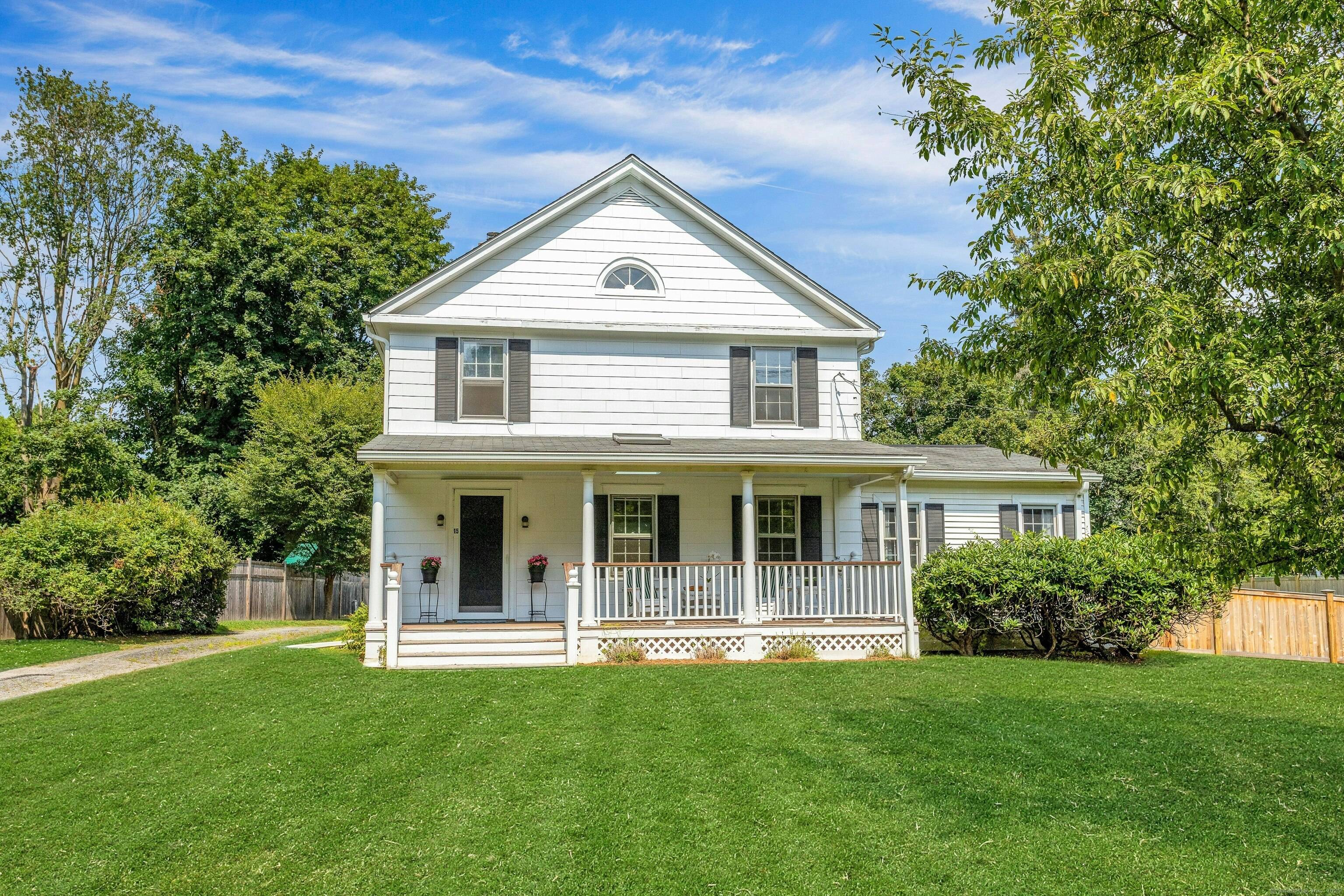 Authentic 1926 farmhouse in prime Westport location.