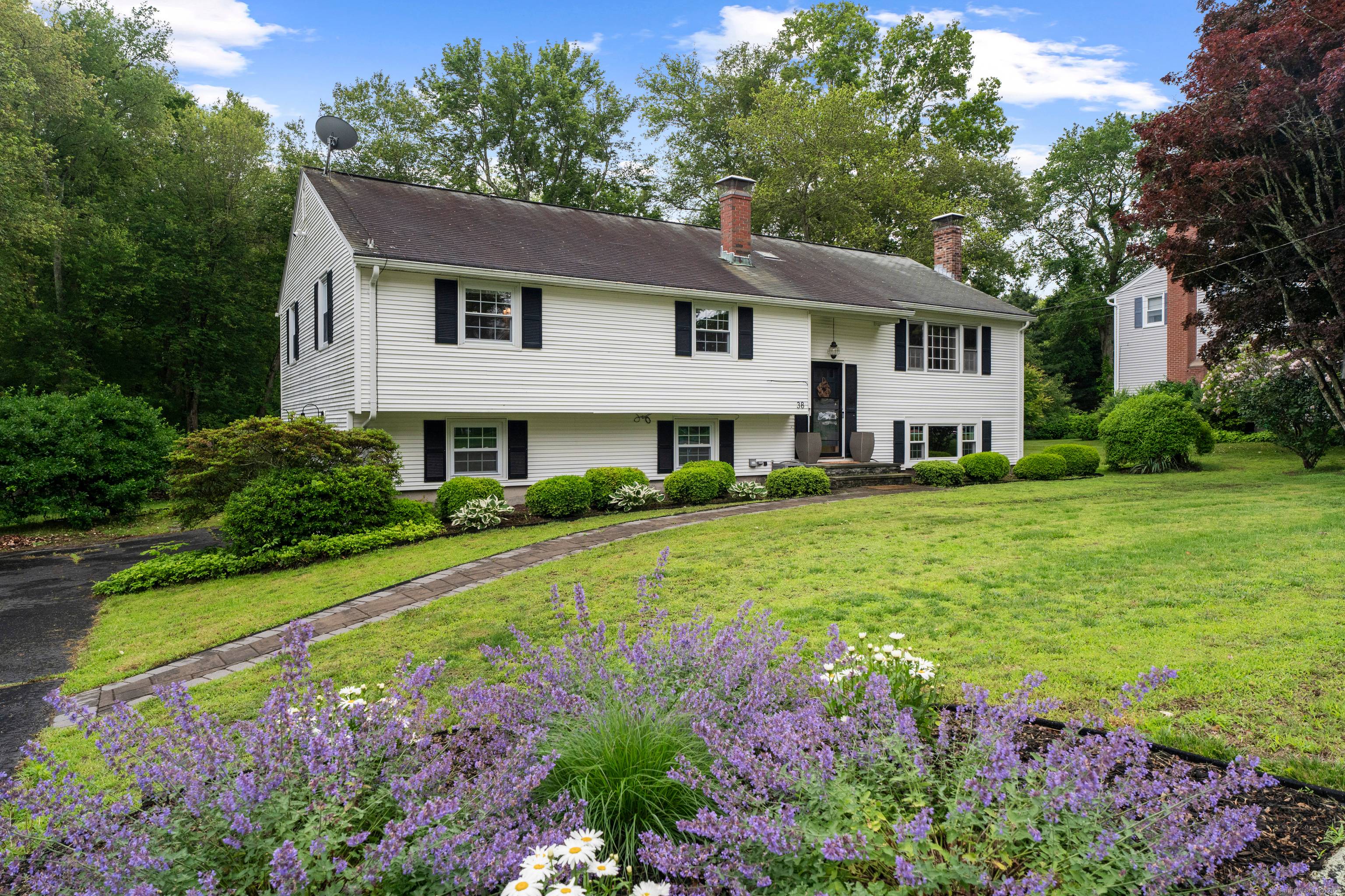 Located is the Seaport Heights neighborhood of Mystic this attractive raised ranch home has an updated kitchen featuring a center island and stainless steel appliances, 2 updated full bathrooms, a ...