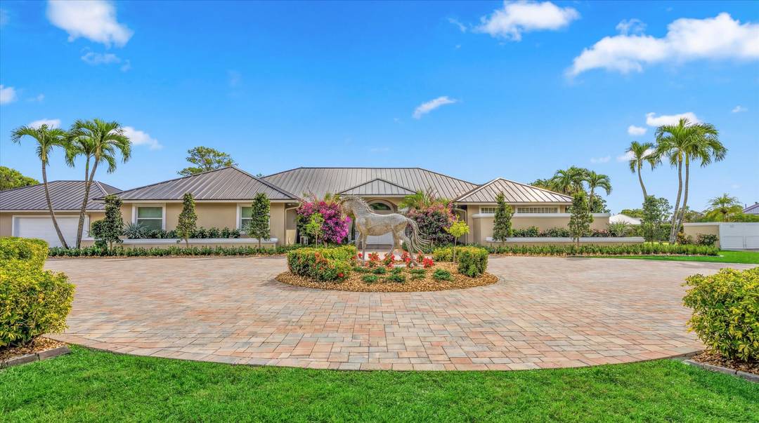 This inviting 3 bedroom, 3 bath single family home sits on 2.