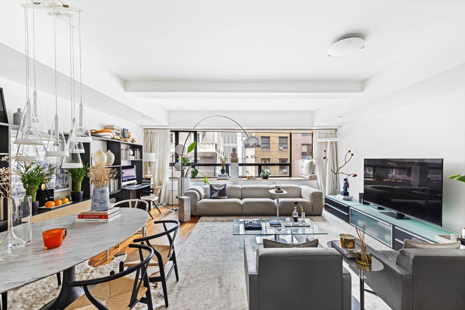 Jumbo, Full Floor 2BR 2BTH Approx.