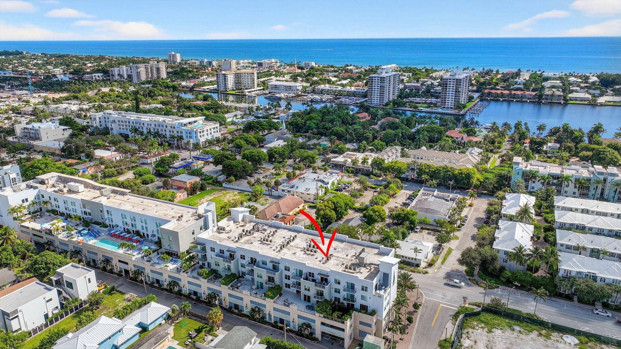 Live the downtown Delray lifestyle in this penthouse level 1 bedroom condo at 236 Fifth, one of the area's most sought after newer buildings.