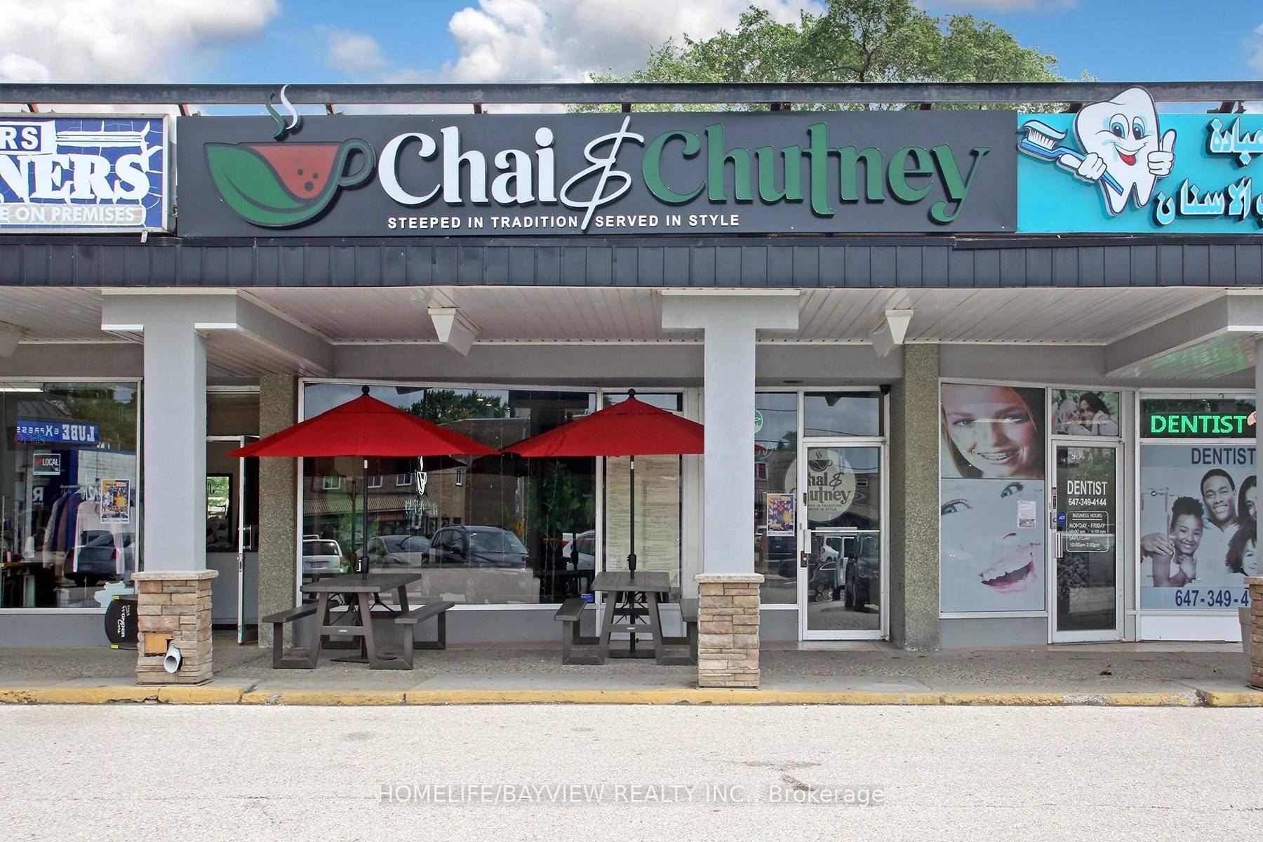 Amazing opportunity newly built restaurant with full kitchen specializing in Indian street food.