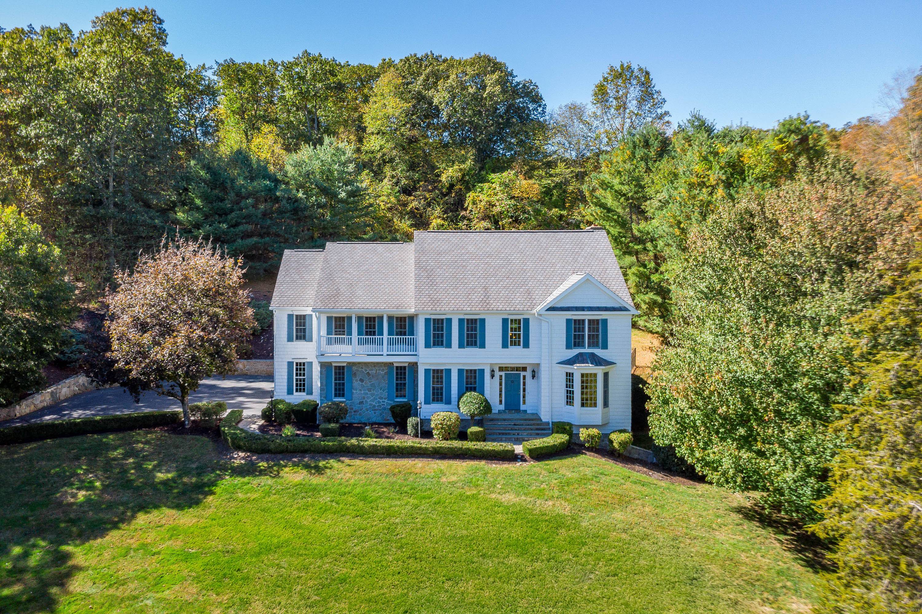 Graciously set in one of Southbury's most coveted neighborhoods, this exceptional 4 Bdrm Colonial just shy of 5000 sqft offers striking curb appeal paired with a sense of privacy, blending ...