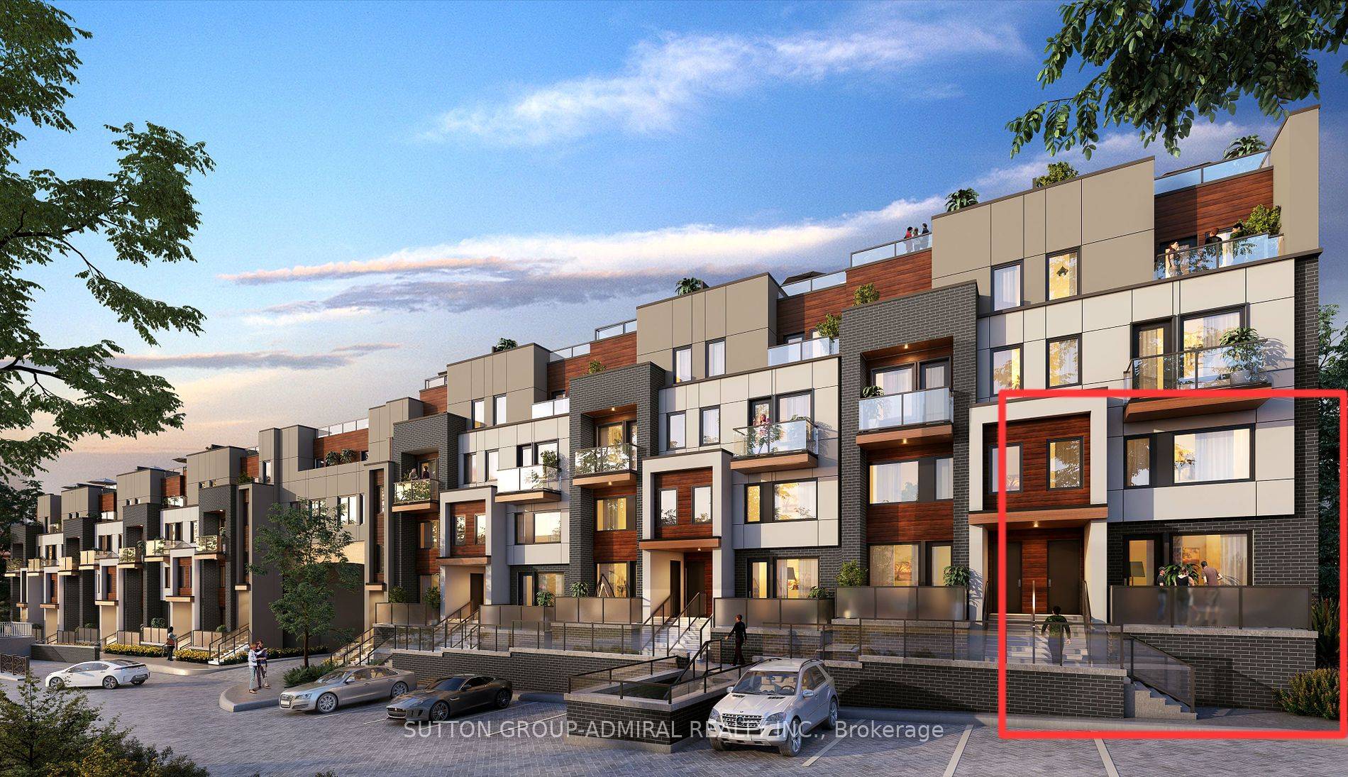 Assignment Sale Brand New Modern Luxury 2 Storey Stacked Ground Level End Unit Townhouse In Convenient East York.