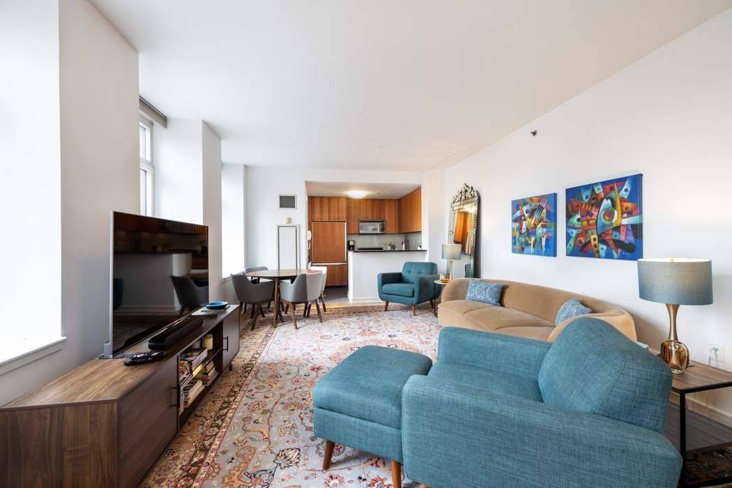 Beautiful B line residence on the 16th floor of the Sky House Condominium, ideally located on a tranquil block between Fifth Avenue and Madison Avenue.