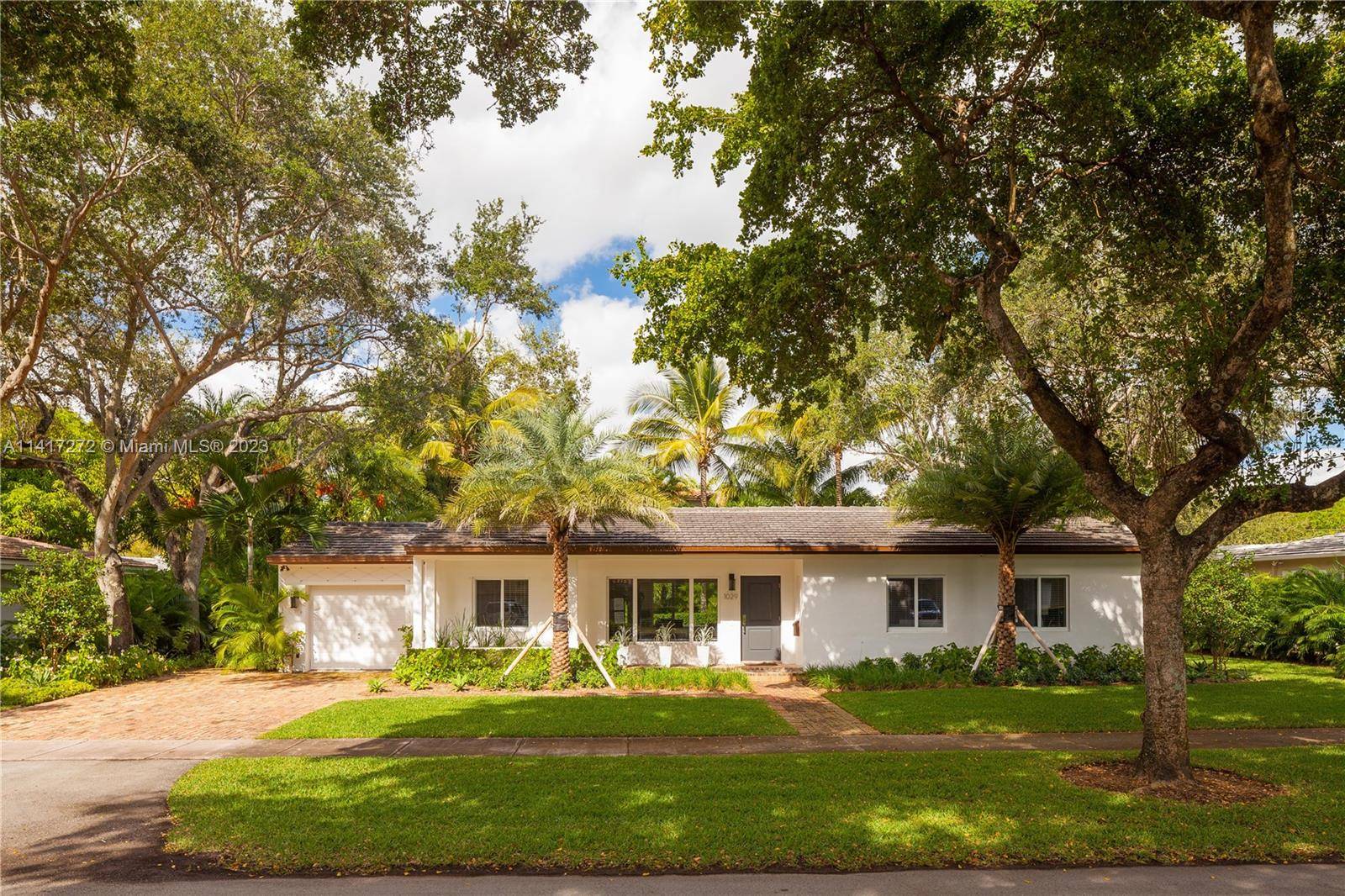 Impeccably furnished and completely stocked 3 bedroom, 2 bath home in prime Coral Gables location.