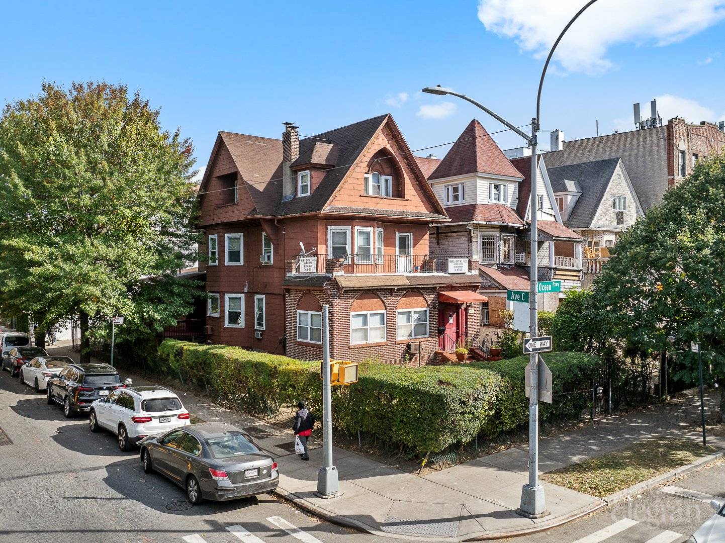 Introducing the 339 Ocean Parkway, an exquisite development opportunity nestled on a corner lot along the Nationally Historic Ocean Parkway in Brooklyn, New York.