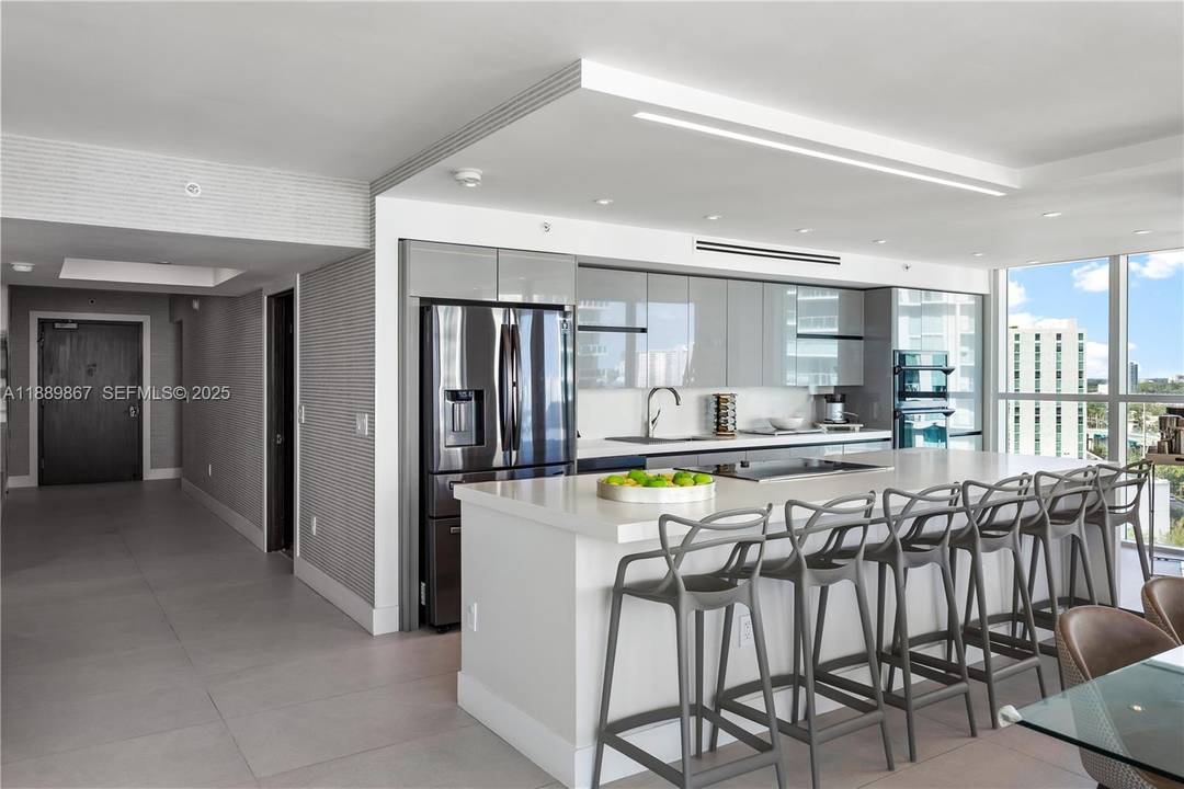 Impressive views and great floor plan in this beautifully updated turnkey 3 bedroom 3 bath condo, located on private, secure Oceania Island.