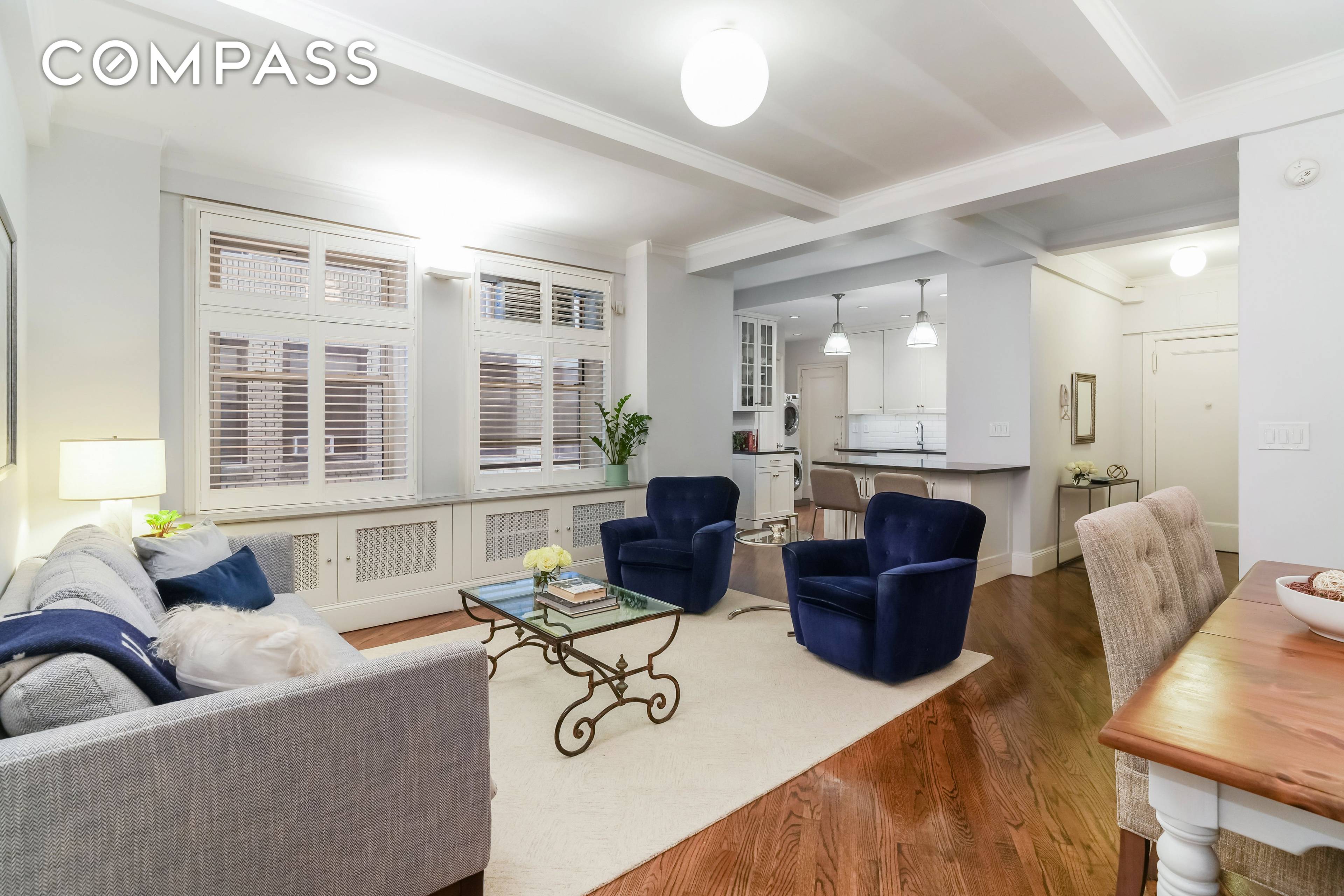 Welcome home to this beautifully renovated 2 bedroom, 1.