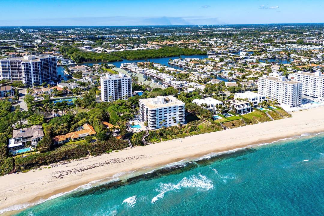 Don't miss this rare opportunity to own the lowest priced 2, 600 square foot, 3 Bed, 3 Bath beachfront residence in all of Highland Beach and Boca Raton.