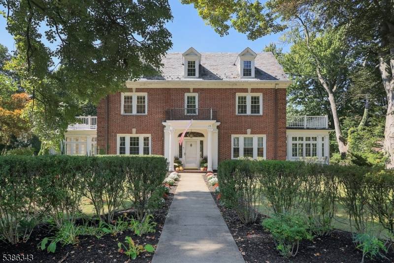 Located in the desirable Washington Headquarters neighborhood, this architecturally significant home is entrenched with history, originally built by the Tomlinson family, the founders of the Morristown Daily Record.