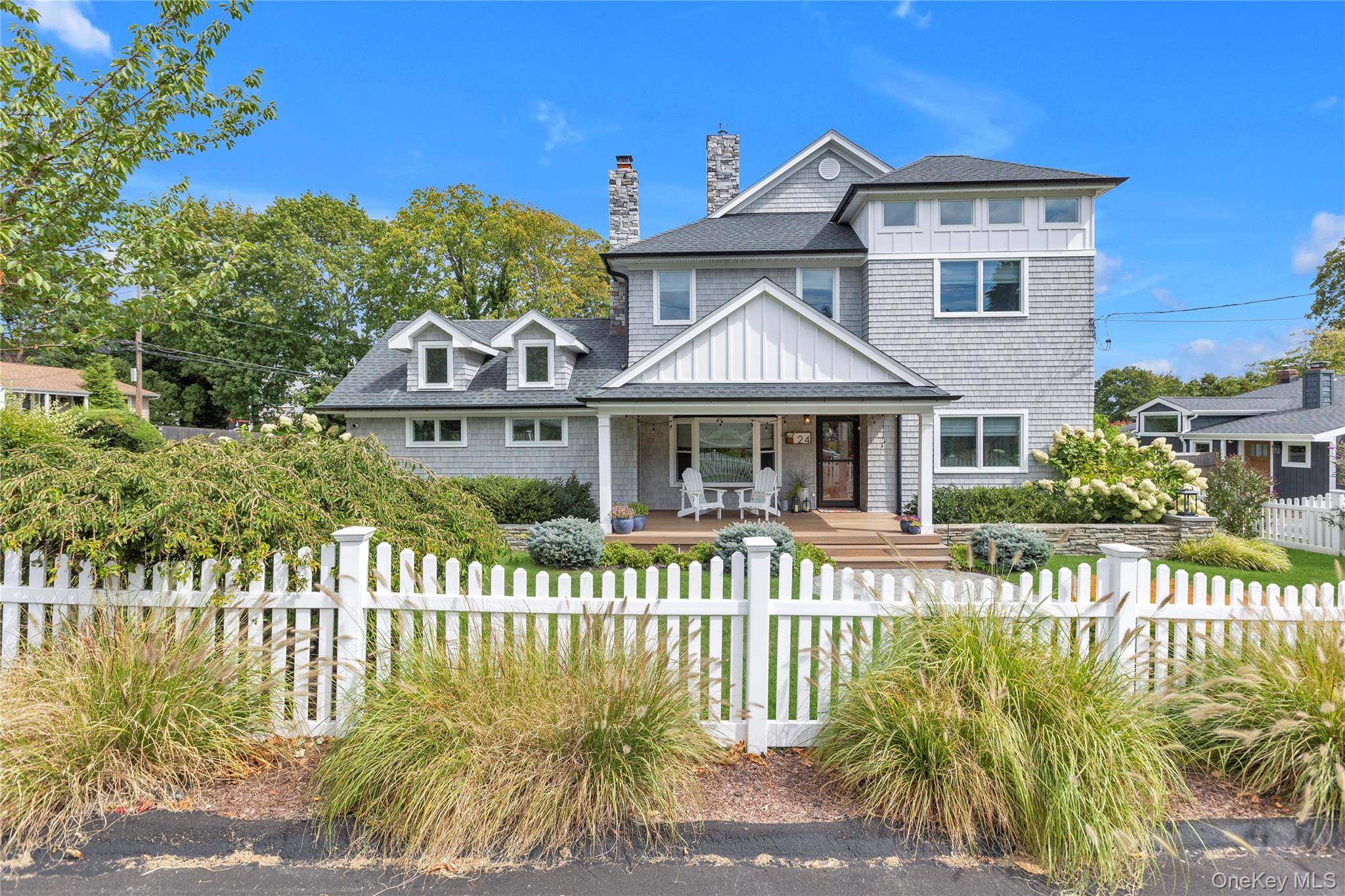 Nestled in the very desirable beach community in Crab Meadow sits this eclectic 3000 sq.