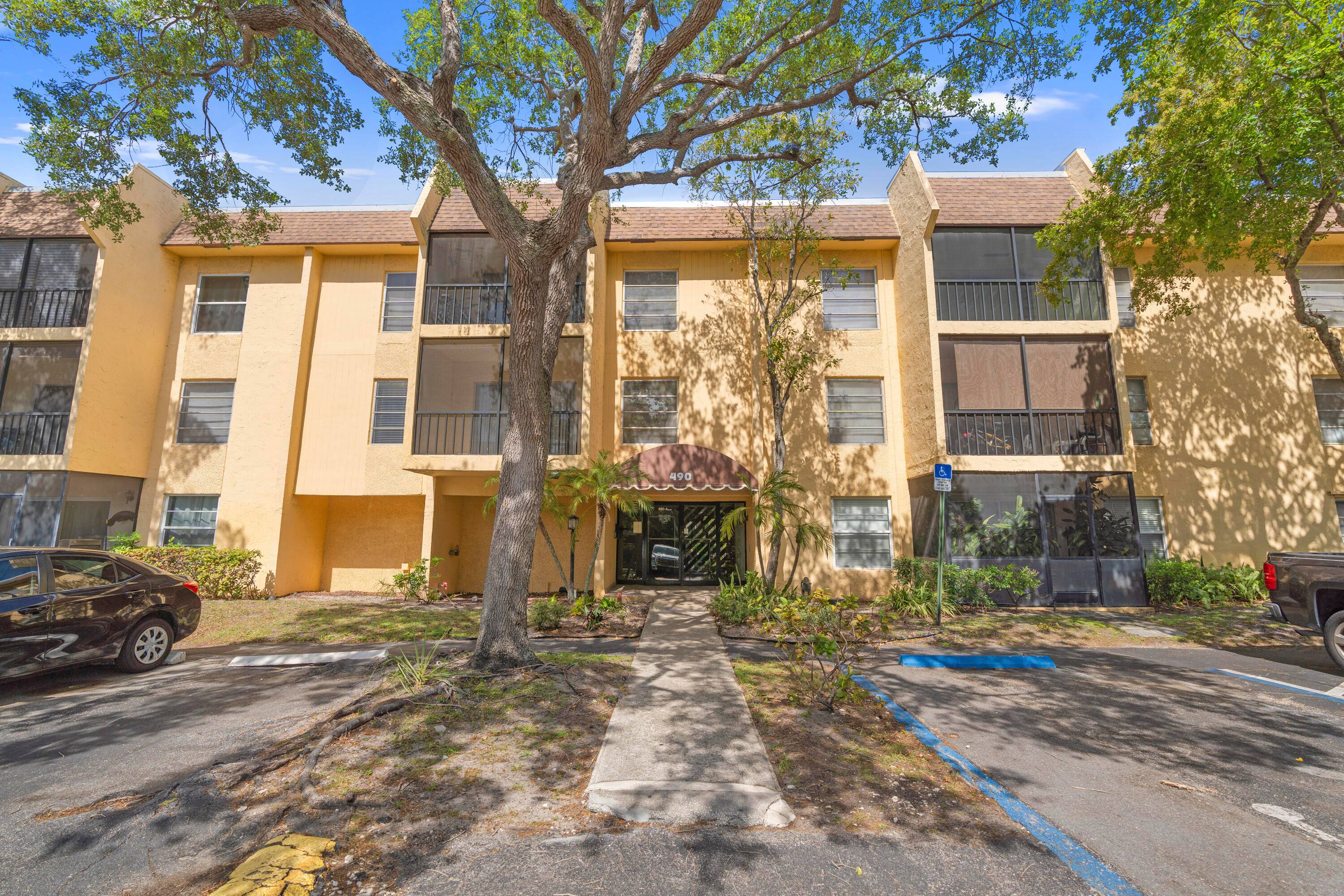 Discover this rare opportunity in East Boca Raton with this updated 2 bedroom, 2 bathroom corner condo in the highly sought after building 490 !