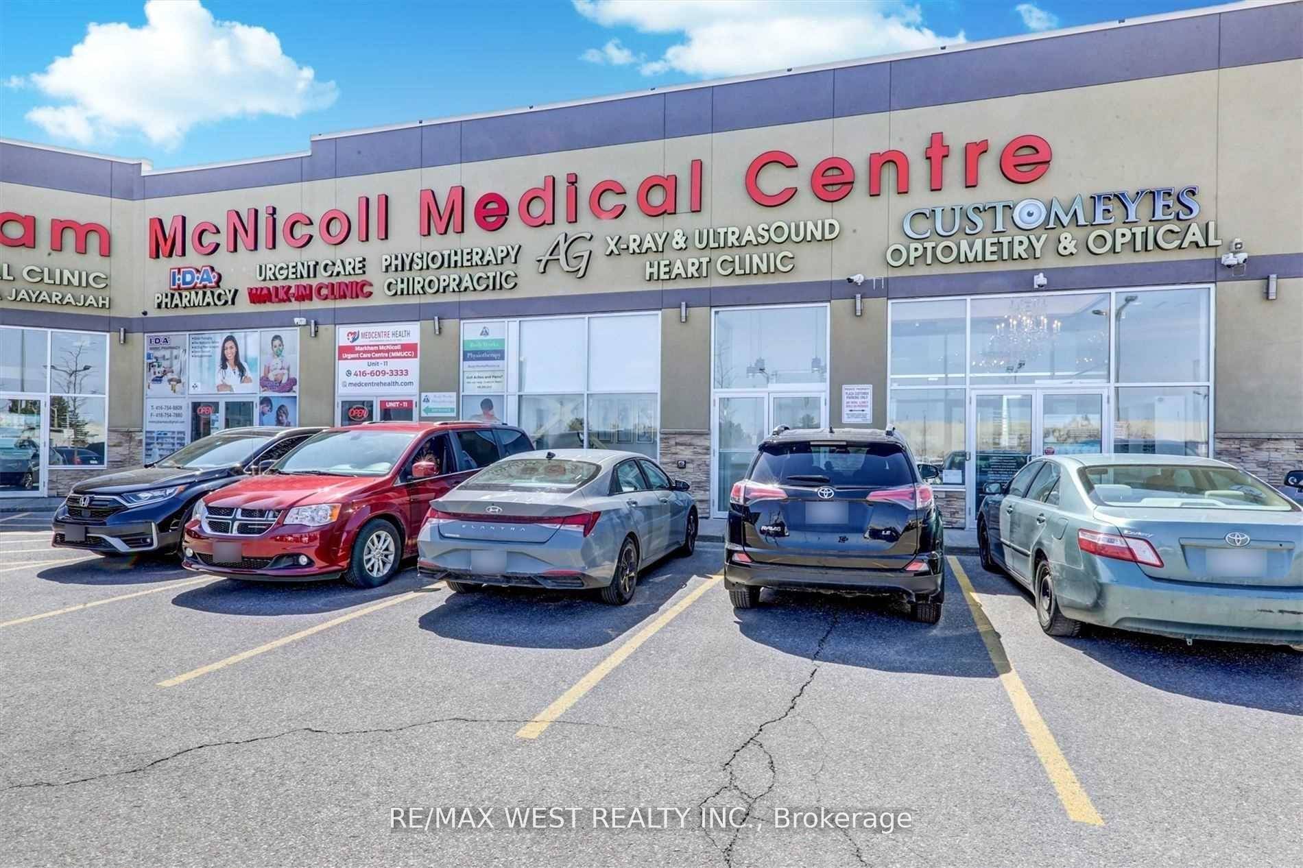 Fully Renovated, Current Luxury Ladies Wear Clothing Store, Previously used as a Modern Medical Facility At Markham Mcnicoll Medical Centre.