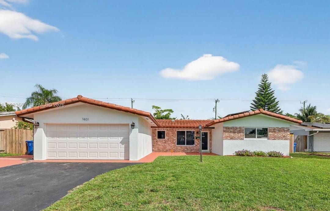 Exceptional opportunity in Fort Lauderdale, this 3 bedroom 2 bath home with office features one of the largest lots and backyards in the entire subdivision.