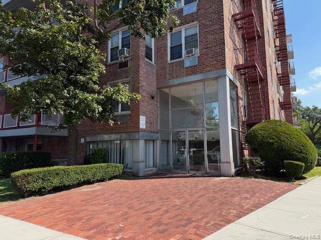 This large and bright 2 bedroom, 2 full bathroom apartment features a spacious living and dining area with hardwood floors throughout.