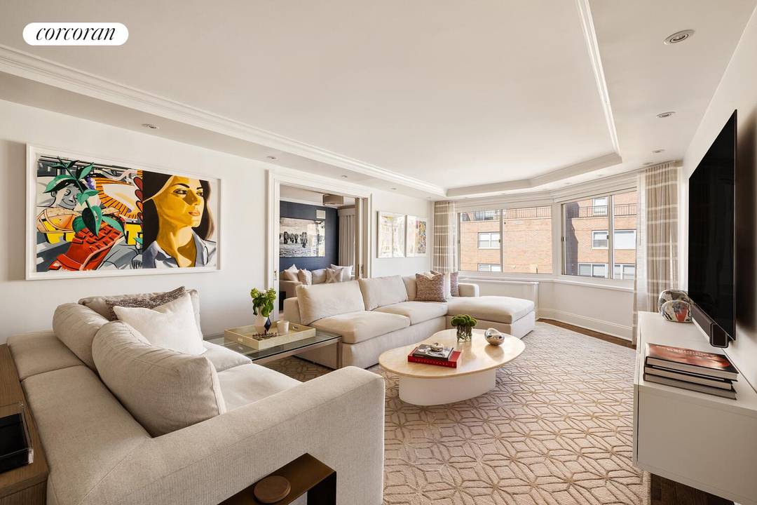 Rarely available, this beautifully renovated two bedroom, two and a half bathroom residence offers refined Upper East Side living just one block from Central Park.