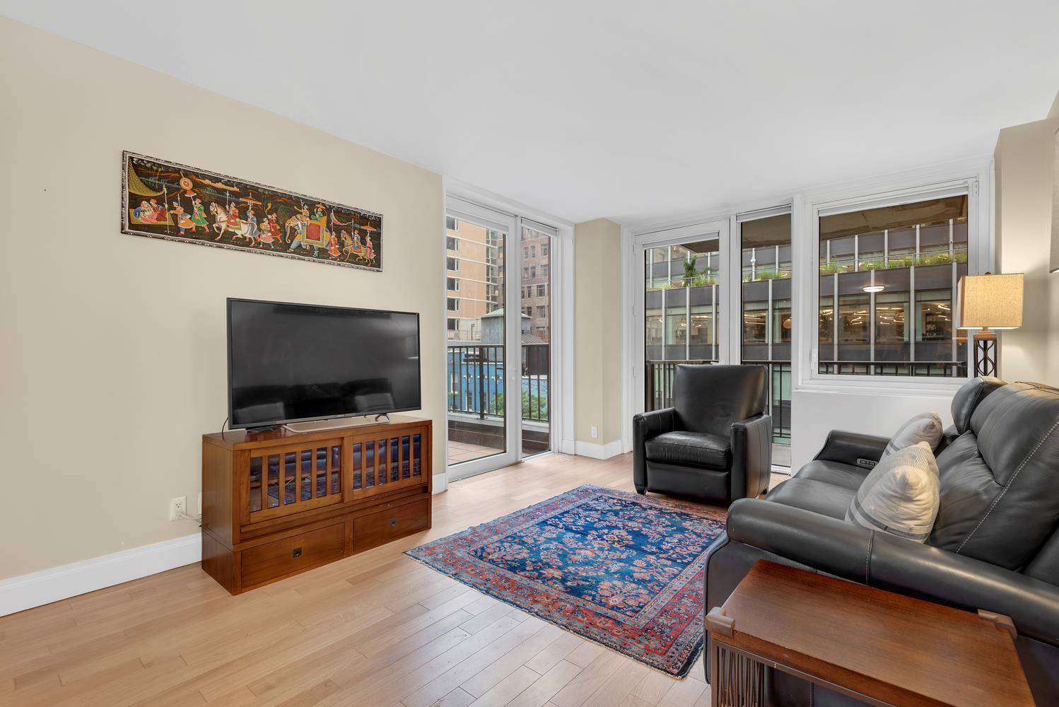 Discover exceptional value and unique outdoor living in this beautifully designed 2 bedroom, 2 bathroom residence at the acclaimed L'Ecole Condominium.