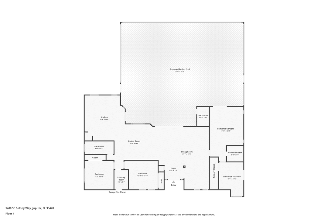 A rare opportunity to own nearly an acre of privacy in one of Jupiter's most exclusive gated communities.