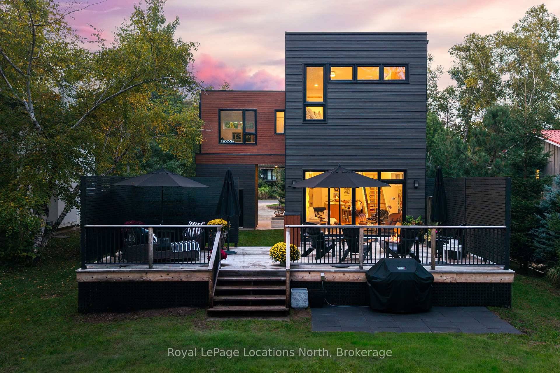 Discerning buyers will love the sleek, modern architecture and interior of 176 Timmons Street, in Craigleith, tucked away from the main flow of traffic.