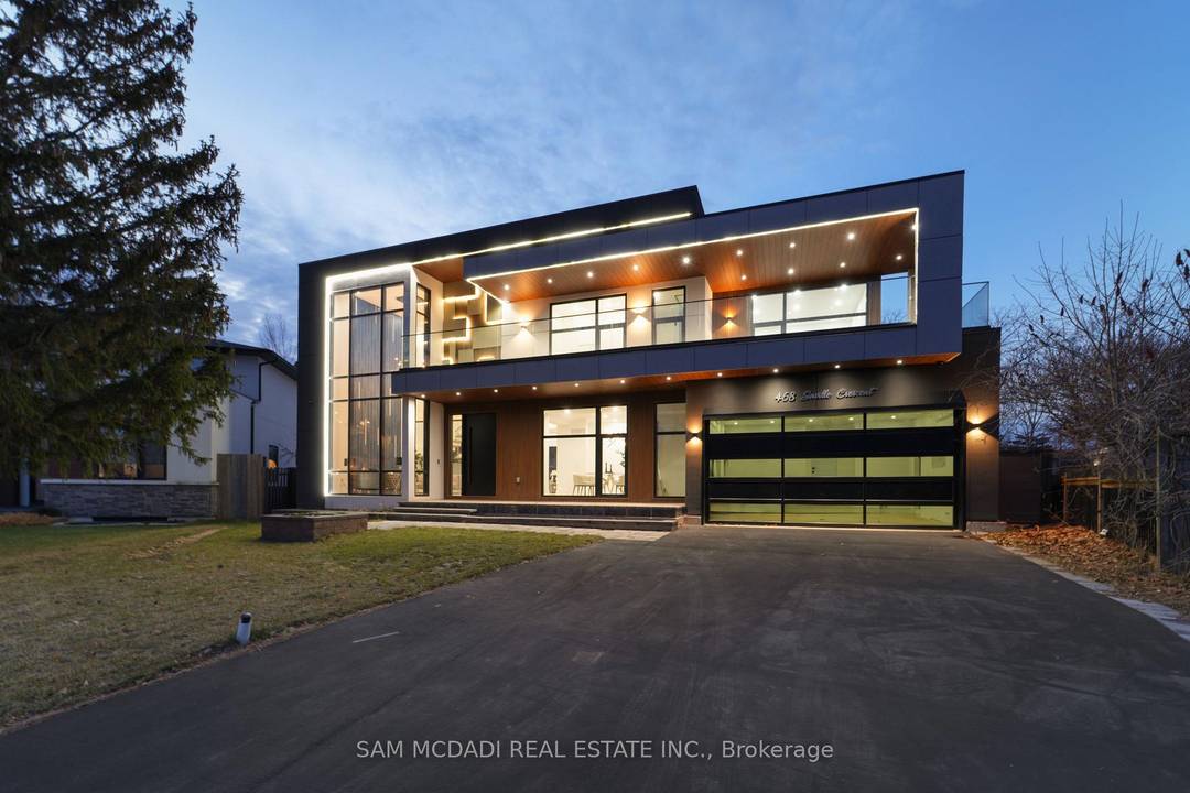 Discover the epitome of upscale living in this contemporary masterpiece nestled in the heart of West Oakville.