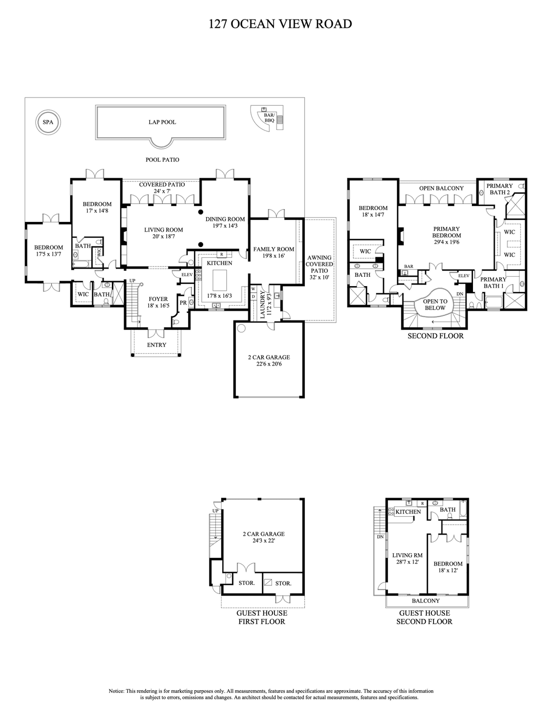 Beautiful Intra Coastal property 3 4 acre with deeded ocean front lot with possibility of adding an oceanfront cabana.