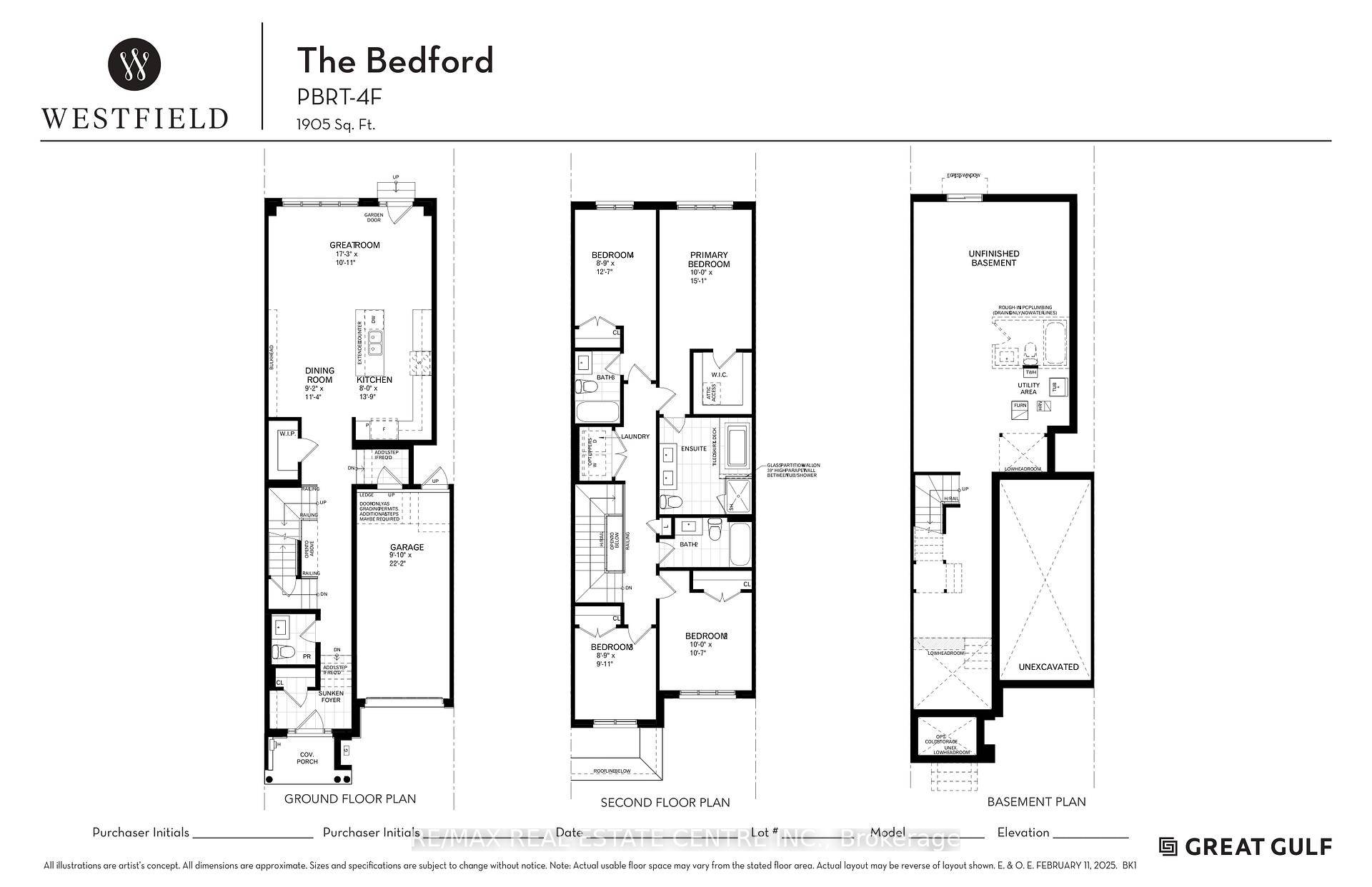 4 BEDROOMS AND 4 WASHROOMS TOWNHOUSE BUILT BY TOP RANKING BUILDER GREAT GULF IN BRAMPTON'S MOST DEMANDING BRAMPTON WEST NEIGHBORHOOD.