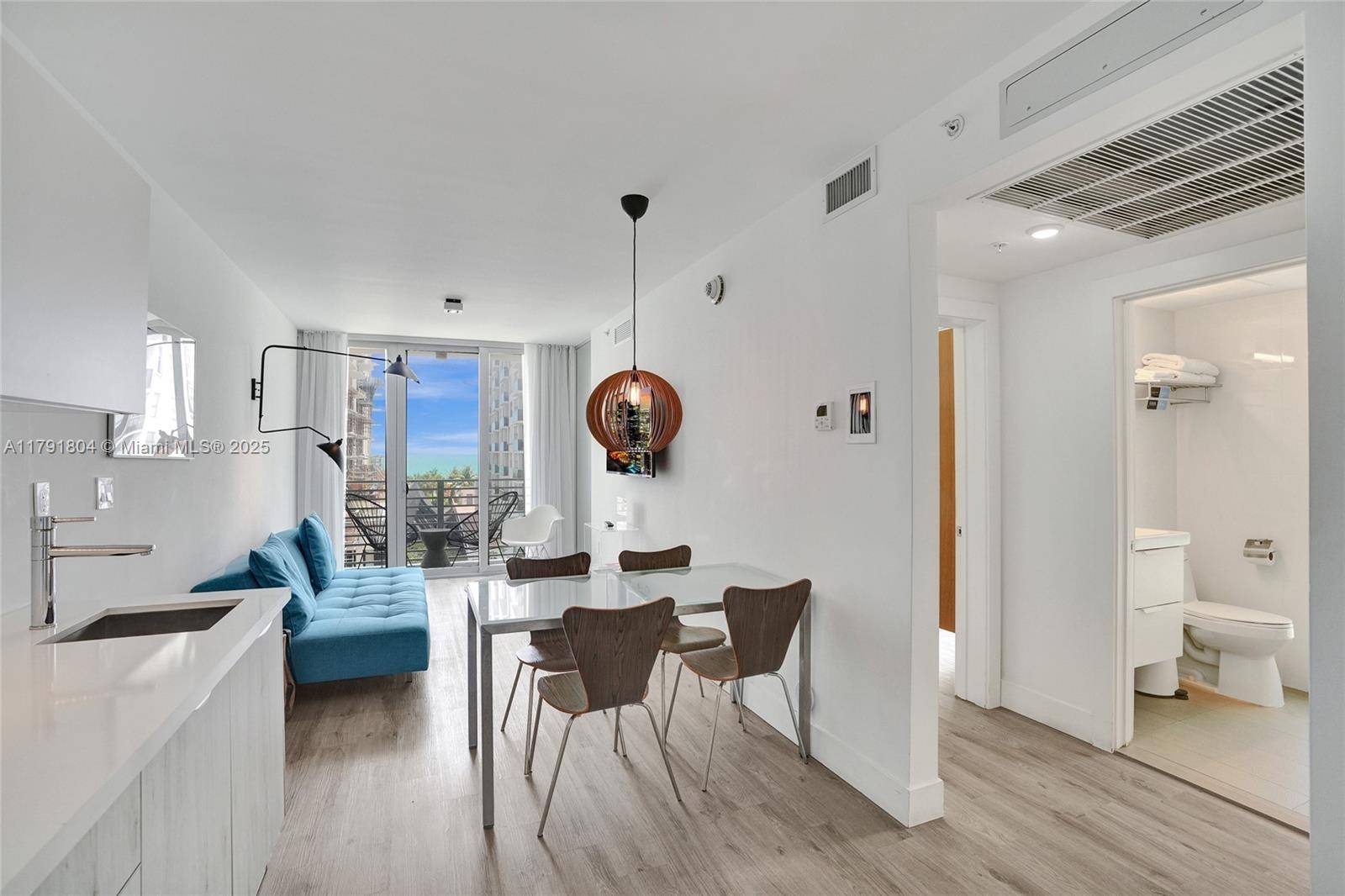 Own a piece on the iconic Collins Avenue in this fully furnished 1 Bedroom at 6080 Collins, a boutique condo hotel just steps from the beach.
