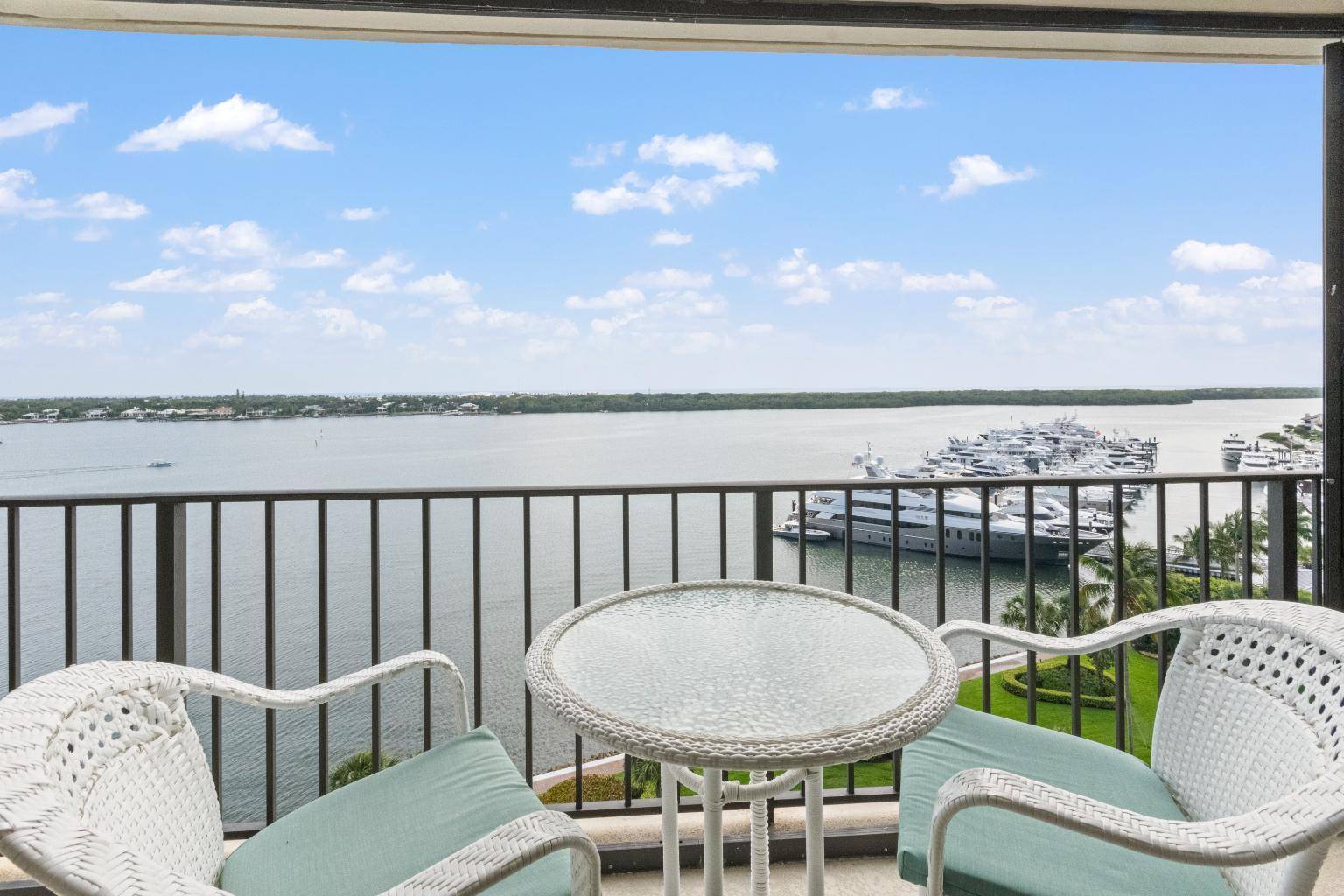 Take in breathtaking Ocean, Intracoastal, and Marina views from this updated 10th floor 2 bedroom, 2 bathroom condo !