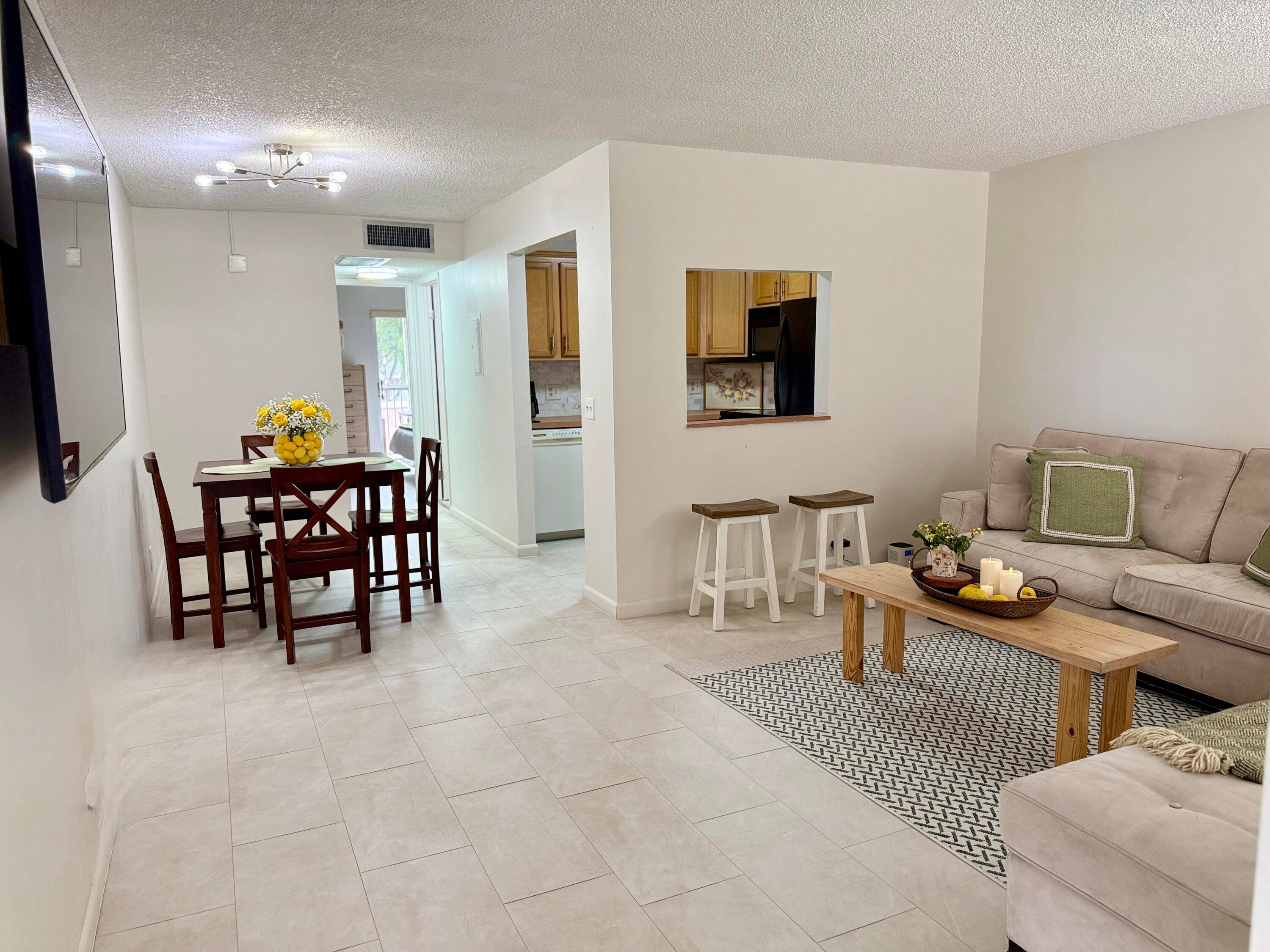 Beautiful and well maintained condo in a highly desirable 55 community.