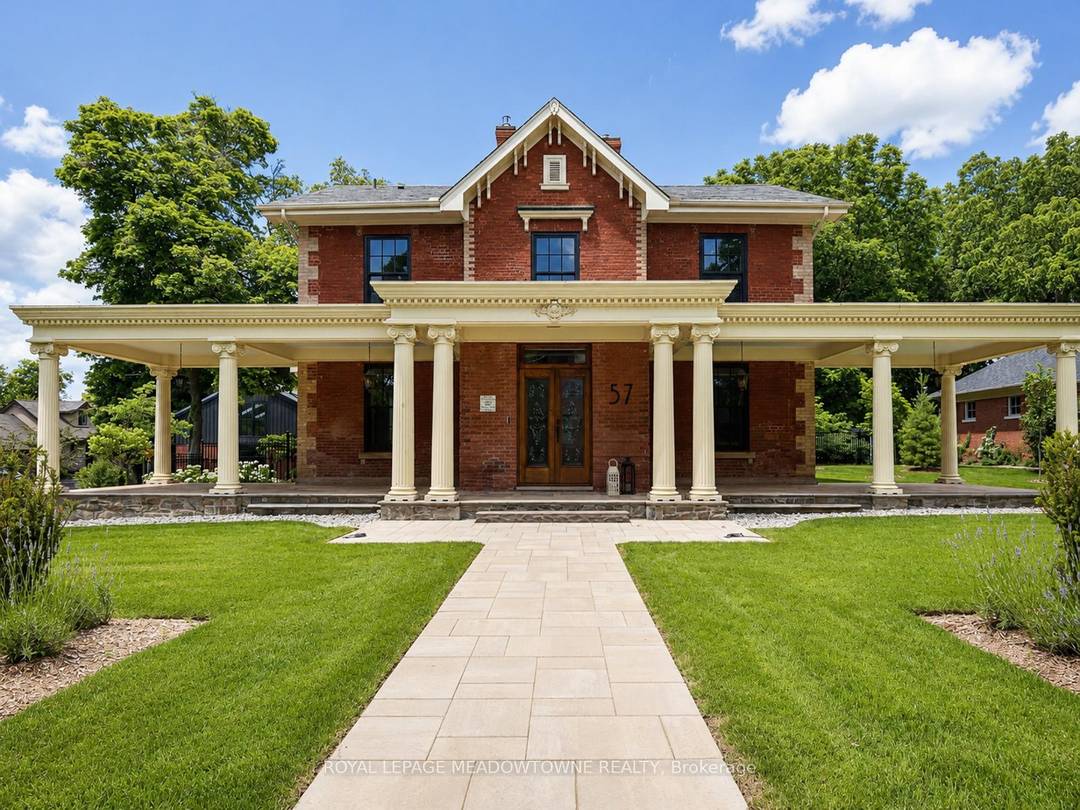 Set on a rare half acre backing onto protected conservation land, 57 Victoria Street offers a level of privacy and calm rarely found within town limits.