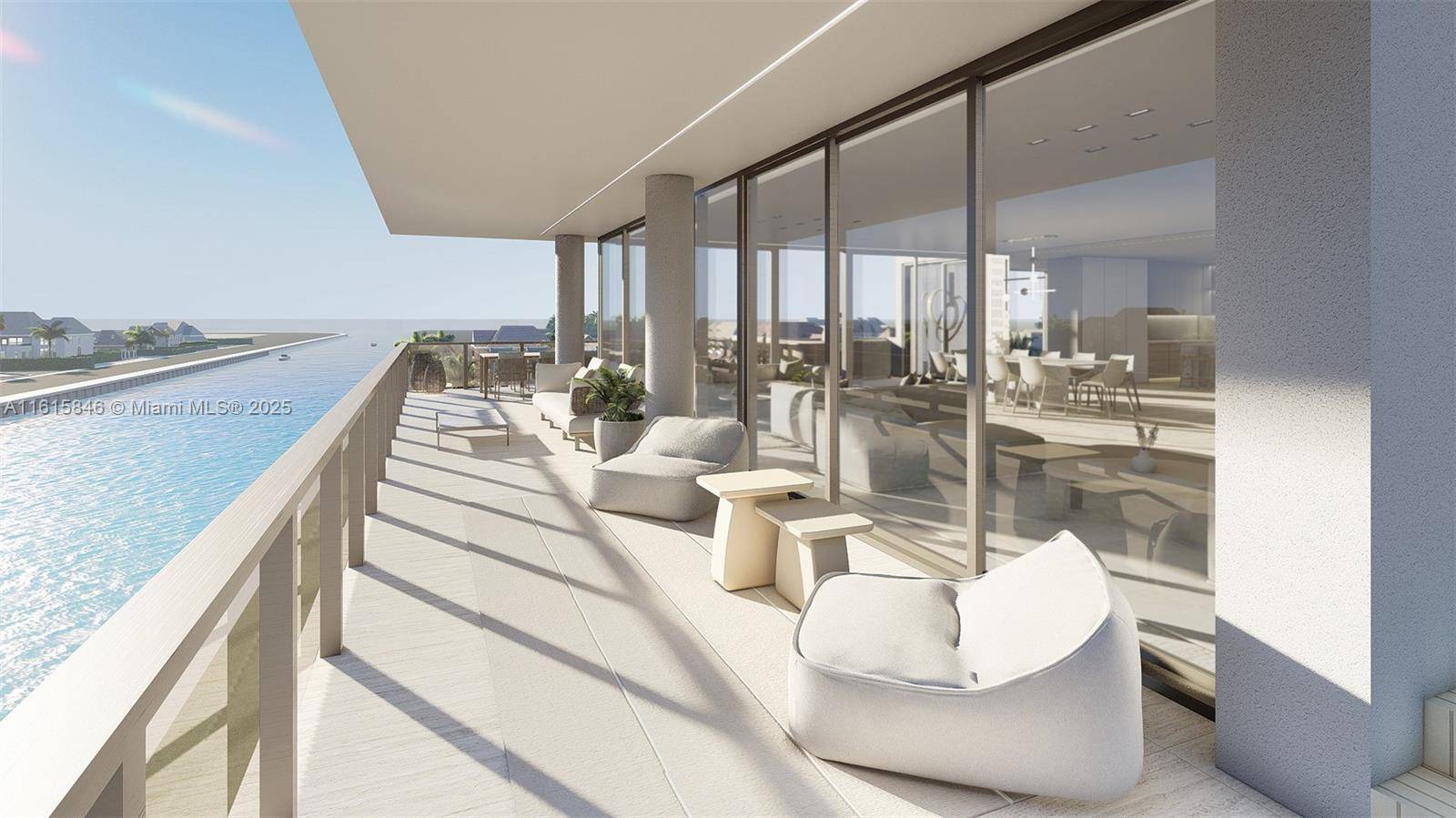 Blending European style with a sophisticated relaxed ambiance, The Sunset full floor Penthouse at AIRE Residences offers pure luxury in Bay Harbor Islands.