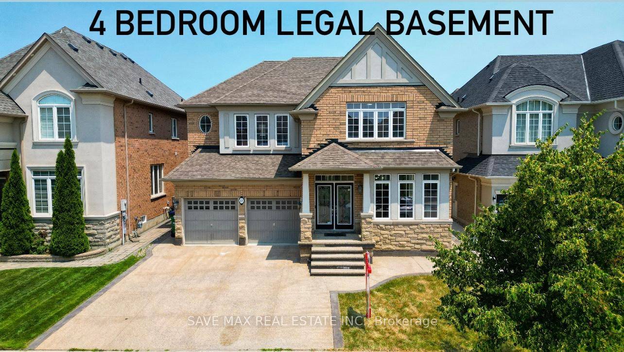 Welcome to This Immaculate 4 1 Bedroom Detached Home in the Prestigious Castlemore Area of Bram East !