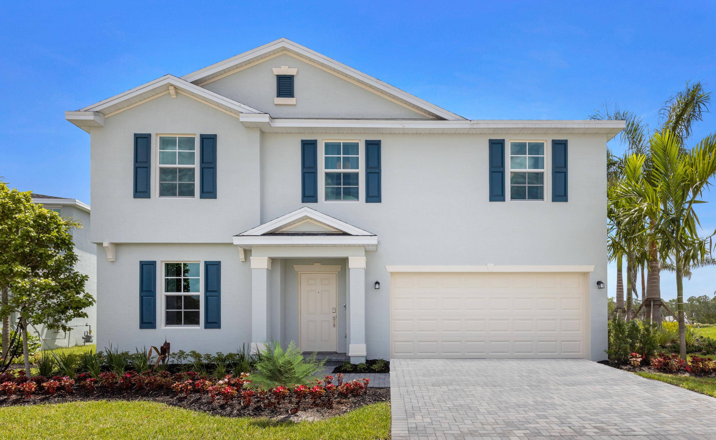 This stunning two story, 5 bedroom, 2.