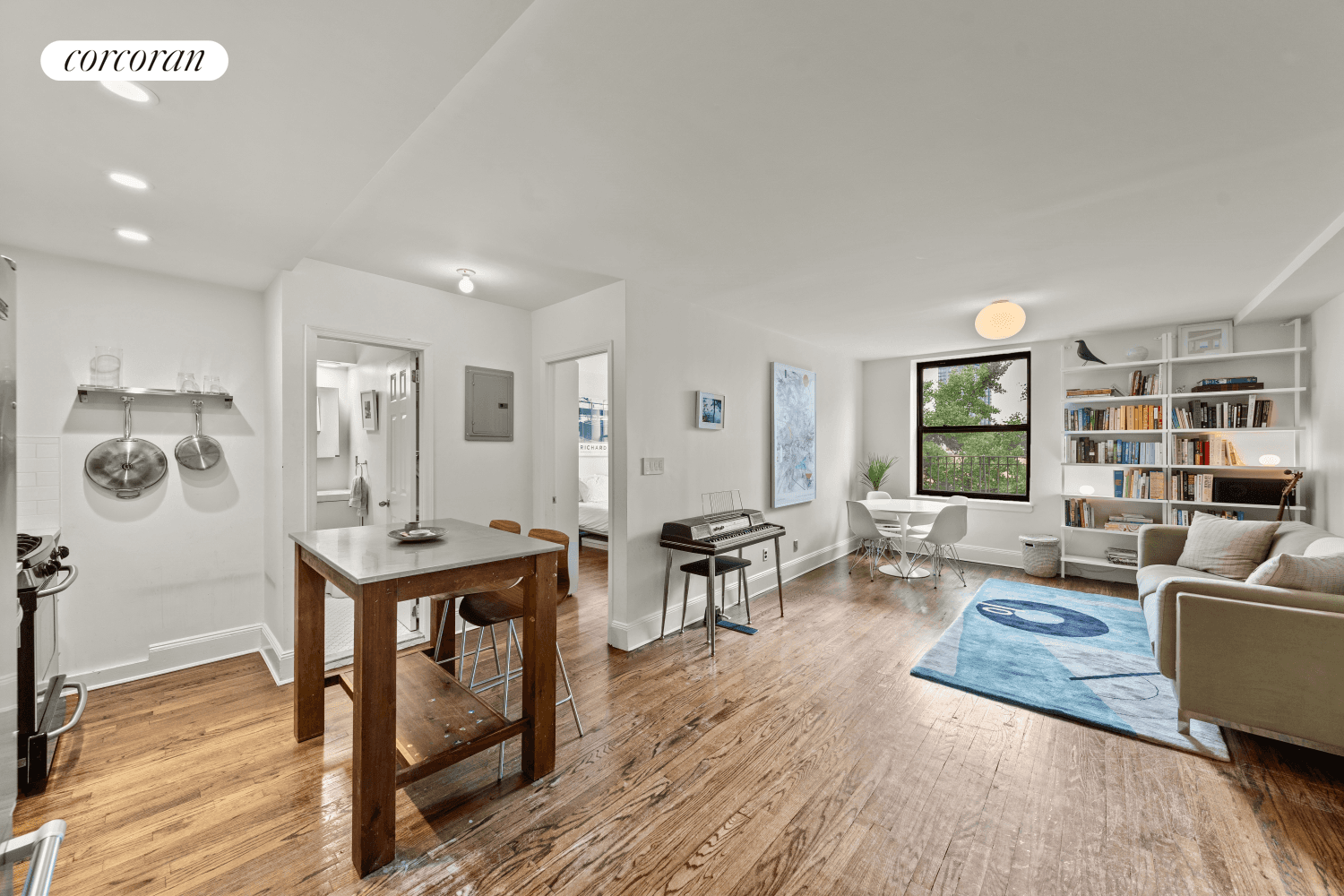An open kitchen and living room, separated bedrooms and in unit laundry all await in 254 Park Place's newest offering.