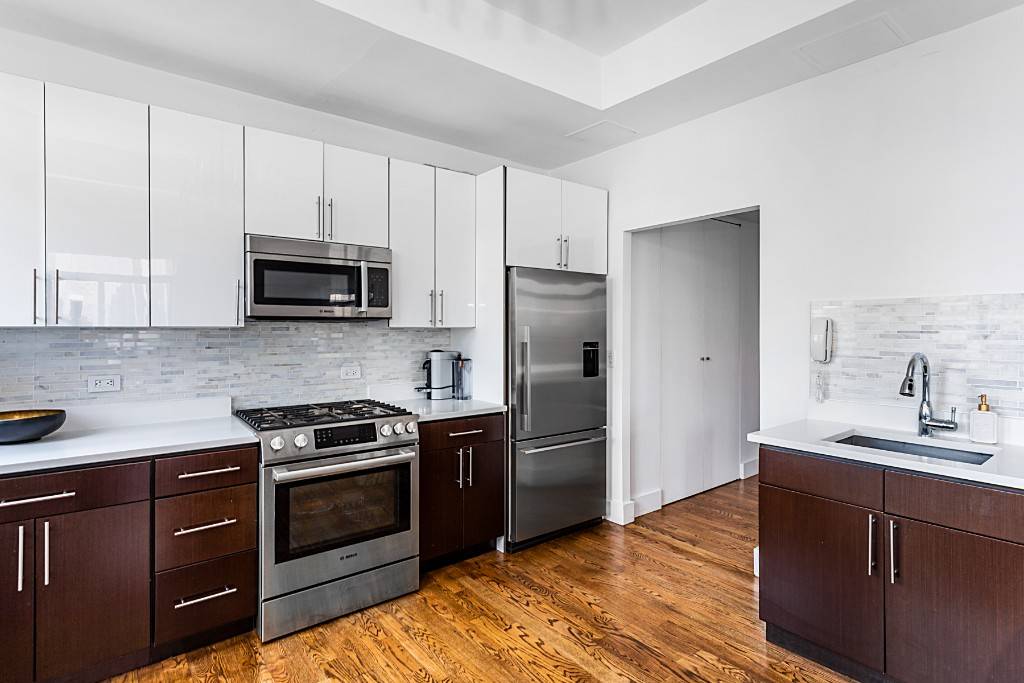 Presenting The Penthouse Suite with 500 Sq Ft Wrap Around Terrace at 200 Rector Place, a view unmatched in New York City !