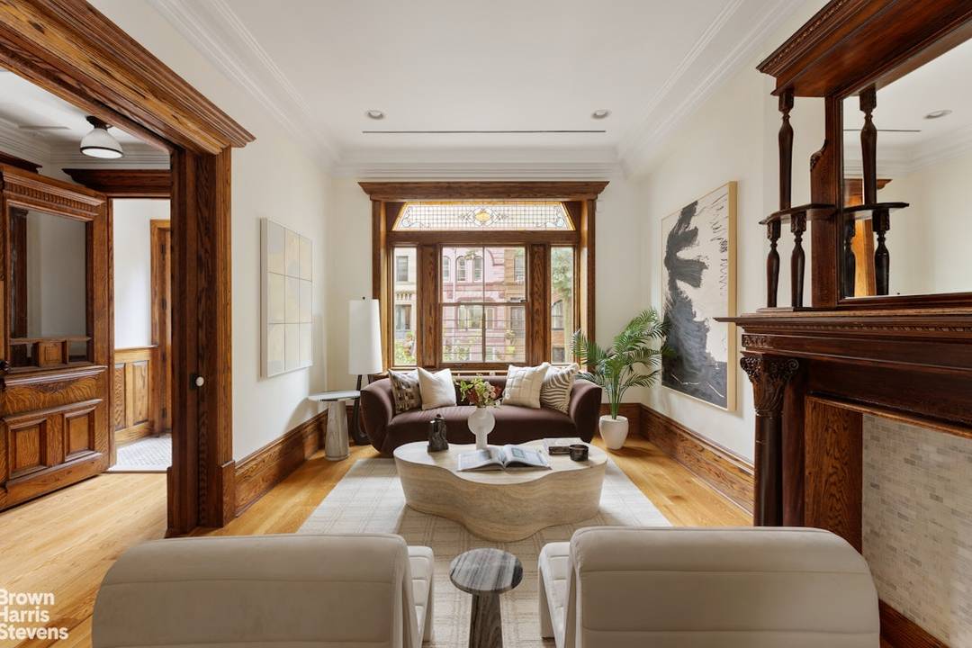 Embrace a rare opportunity to own a grand, single family townhouse on one of Bed Stuy's most picturesque tree lined blocks.