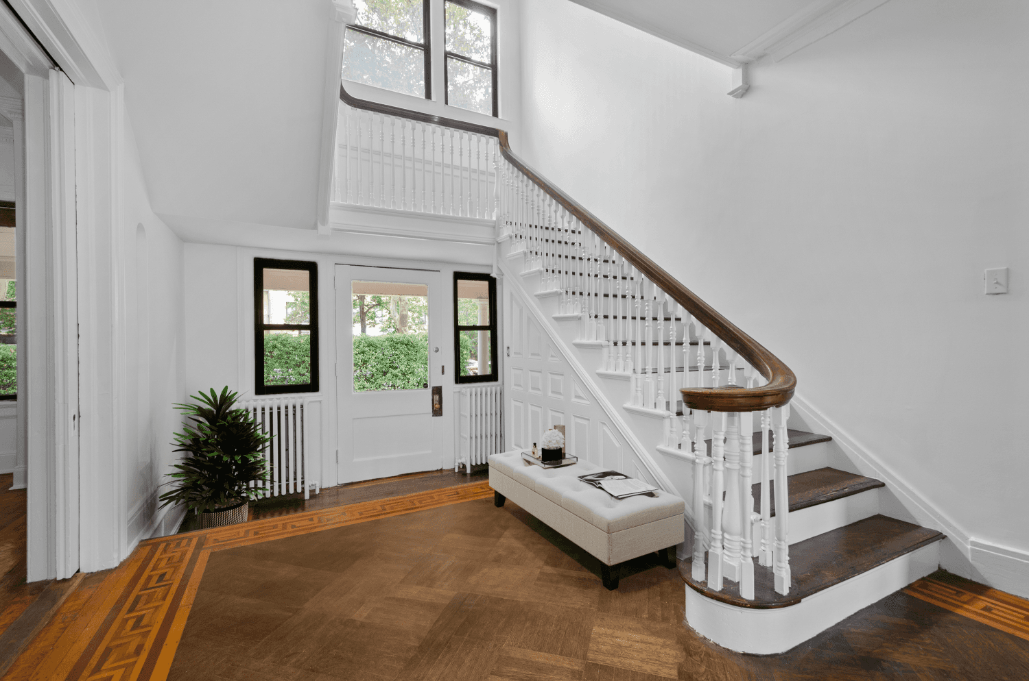 One of the Largest Victorian Mansions in Prospect Lefferts GardensExquisite original details, private commercial structure, 8 car indoor and outdoor parking.