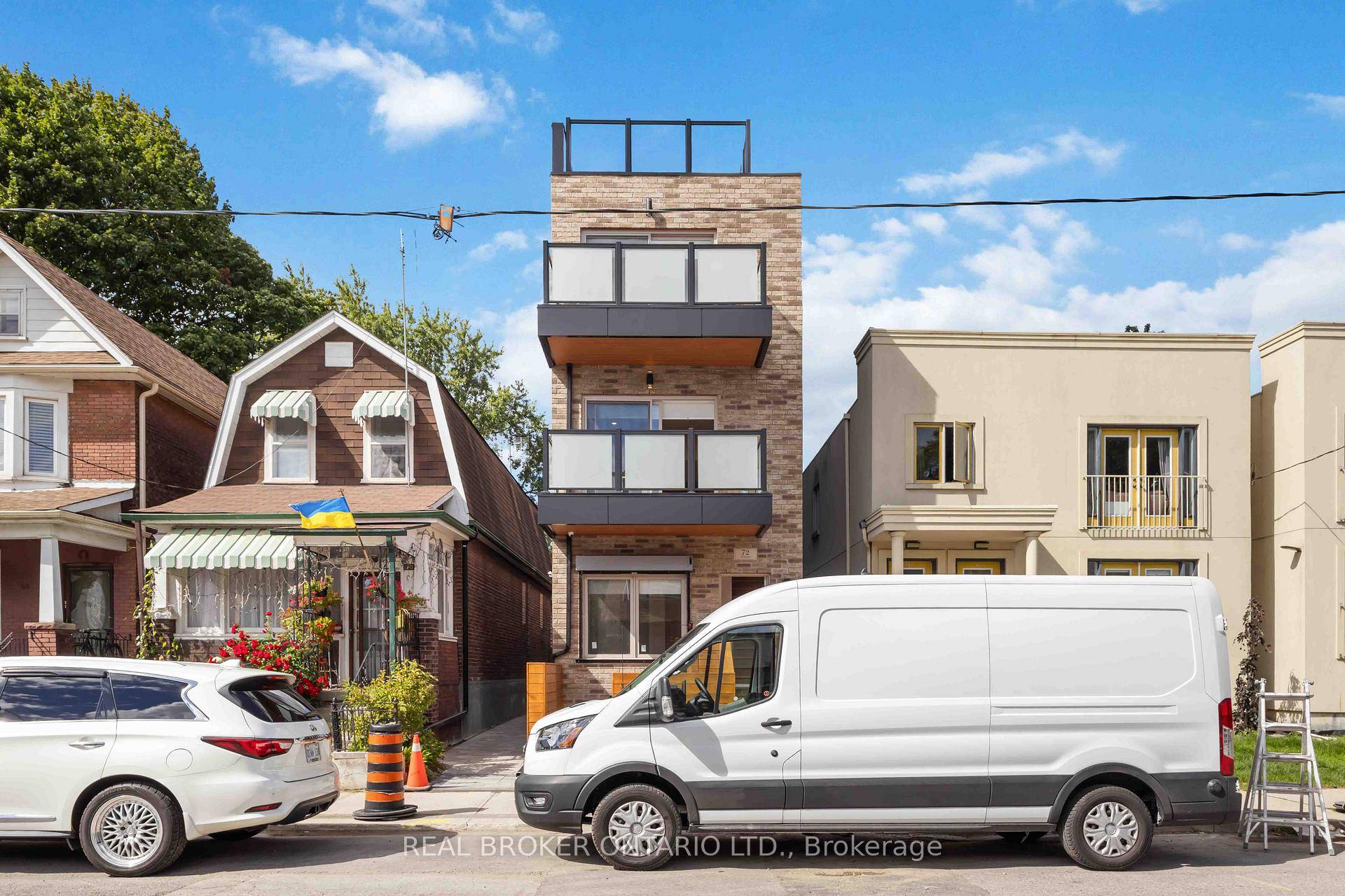 A newly built two storey laneway home that blends design with function.